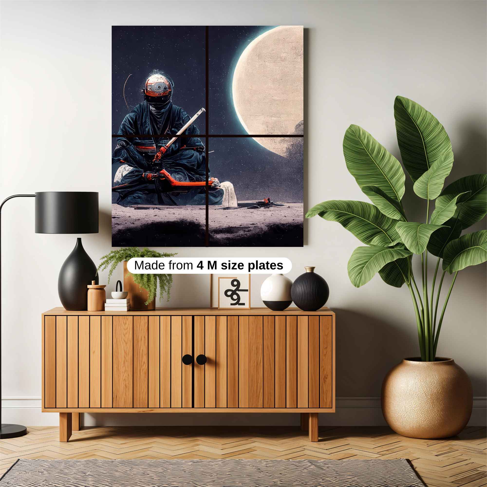 Samurai Serenity Safe Wall Magnetic / M