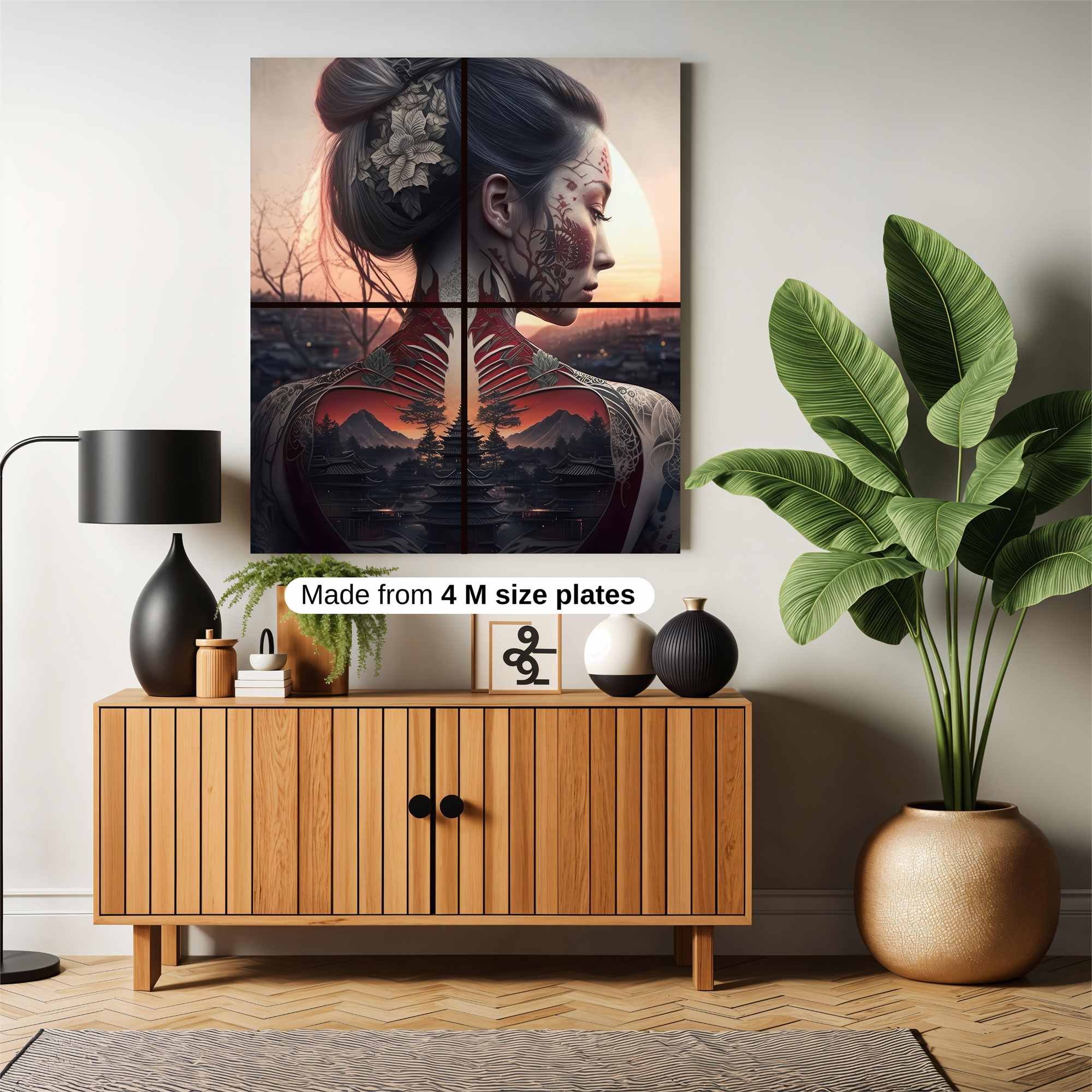 Geisha Serenity Safe Wall Magnetic / M