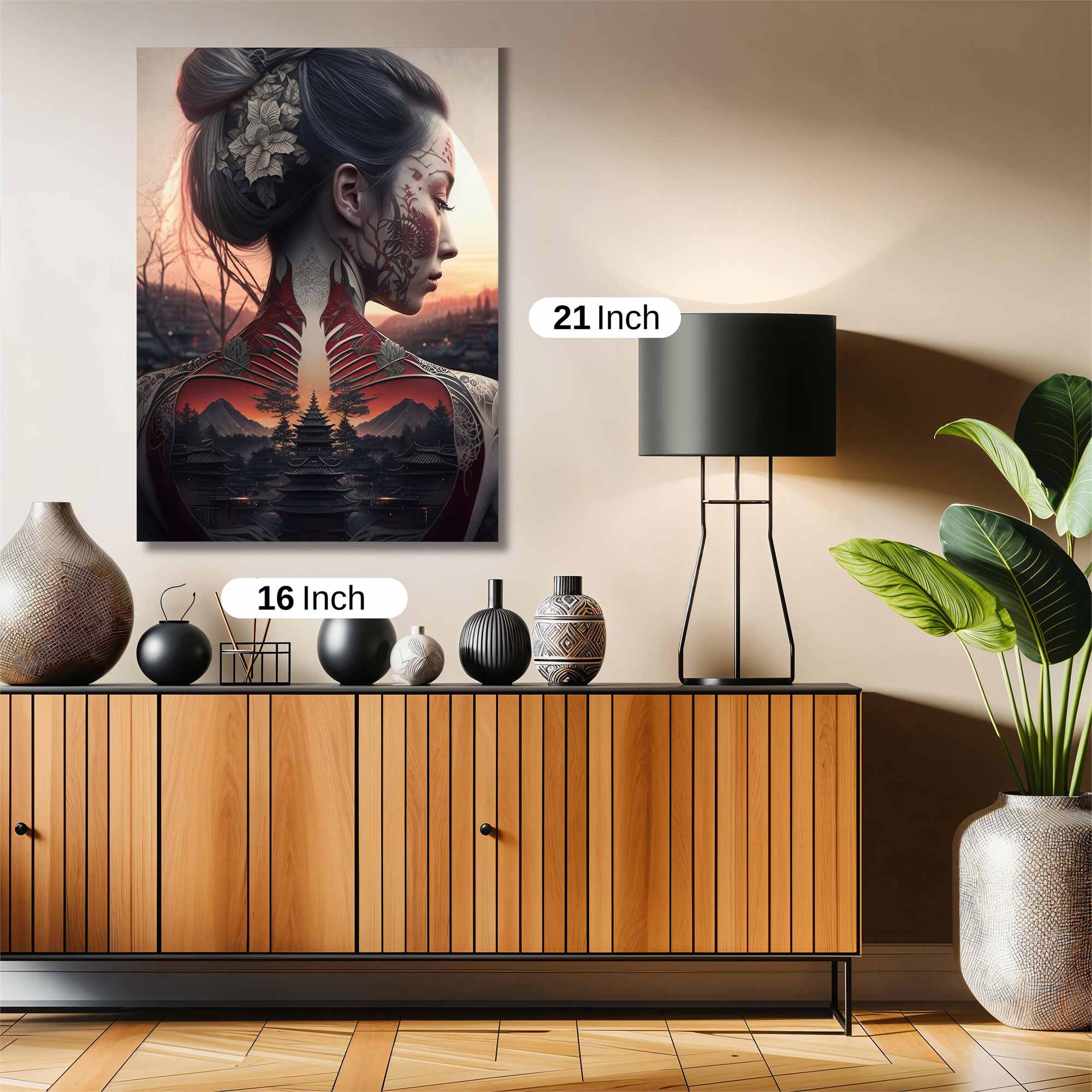 Geisha Serenity Safe Wall Magnetic / M