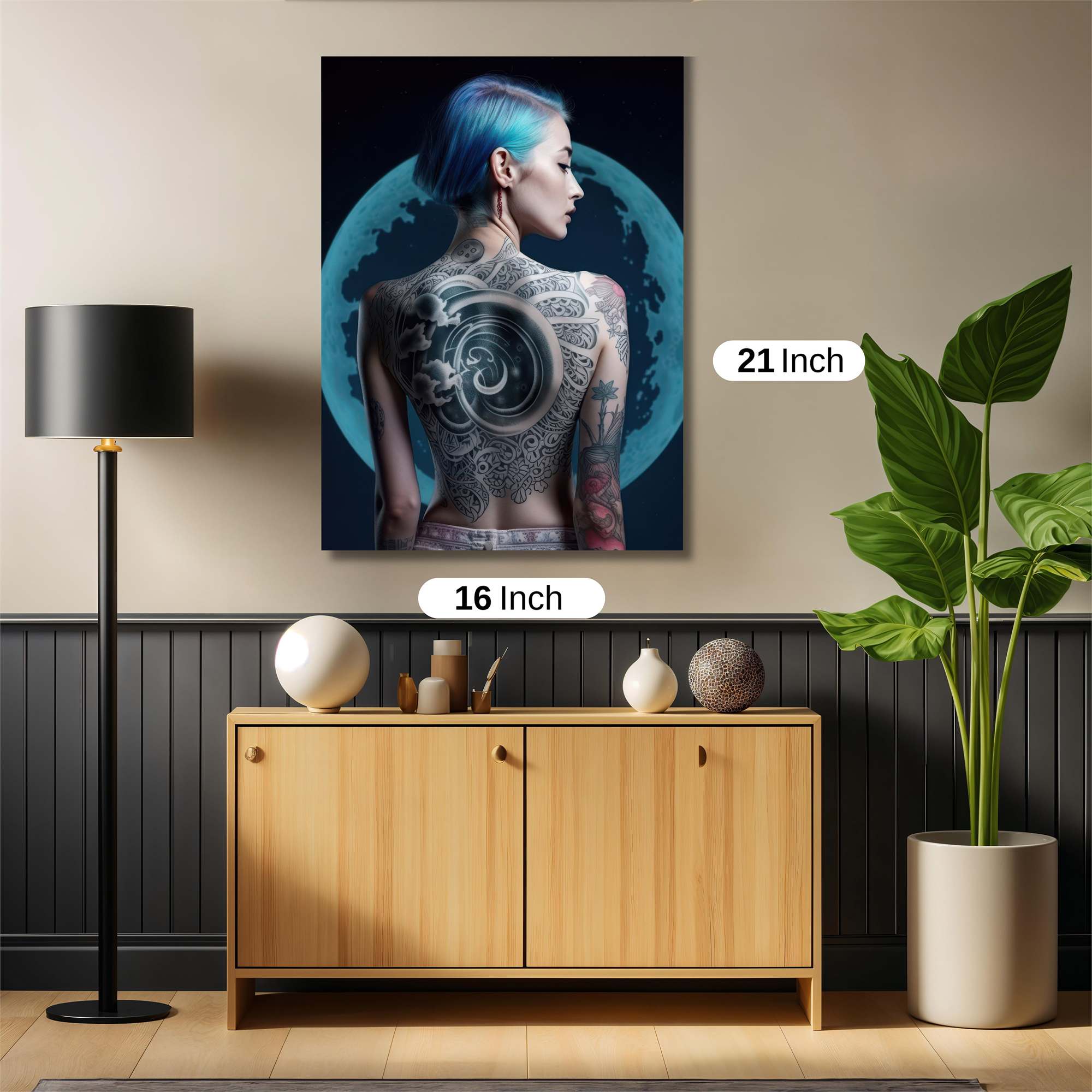 Lunar Enigma Safe Wall Magnetic / M