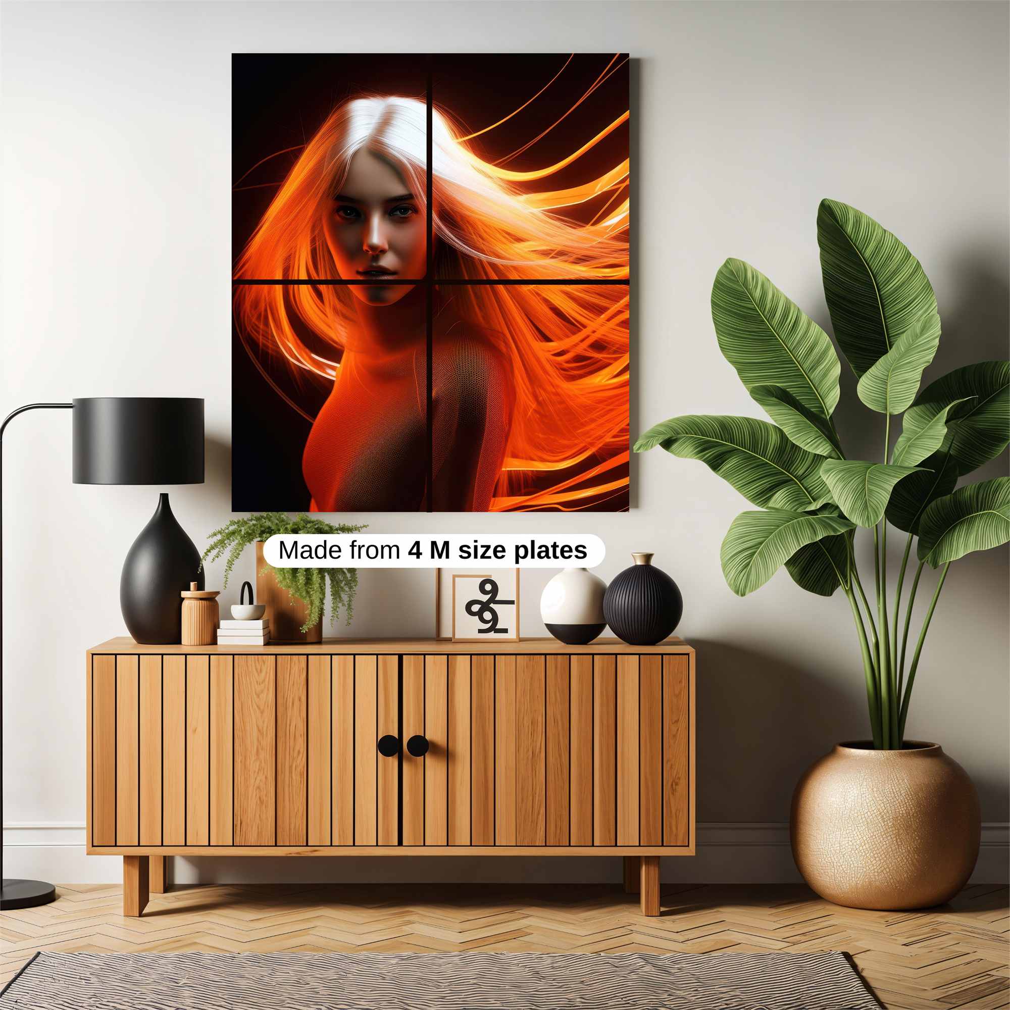 FlameWisp Safe Wall Magnetic / M