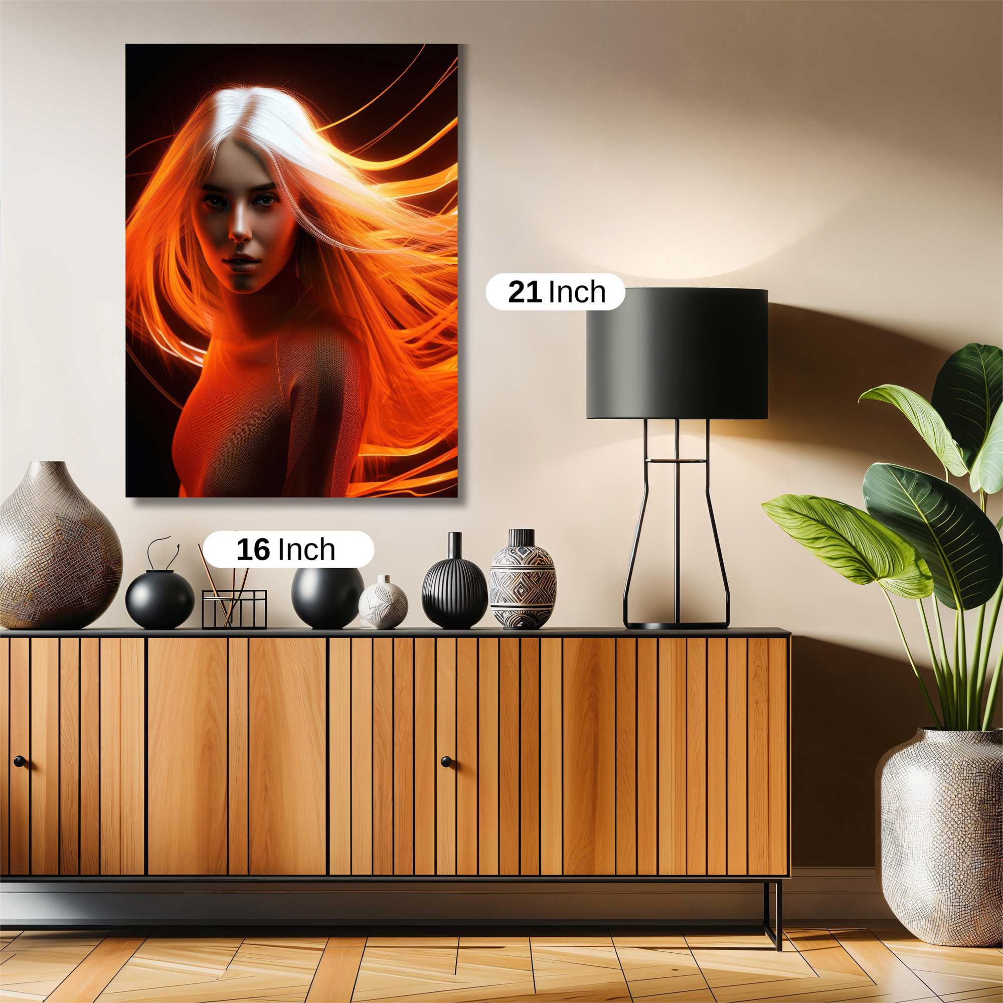 FlameWisp Safe Wall Magnetic / M