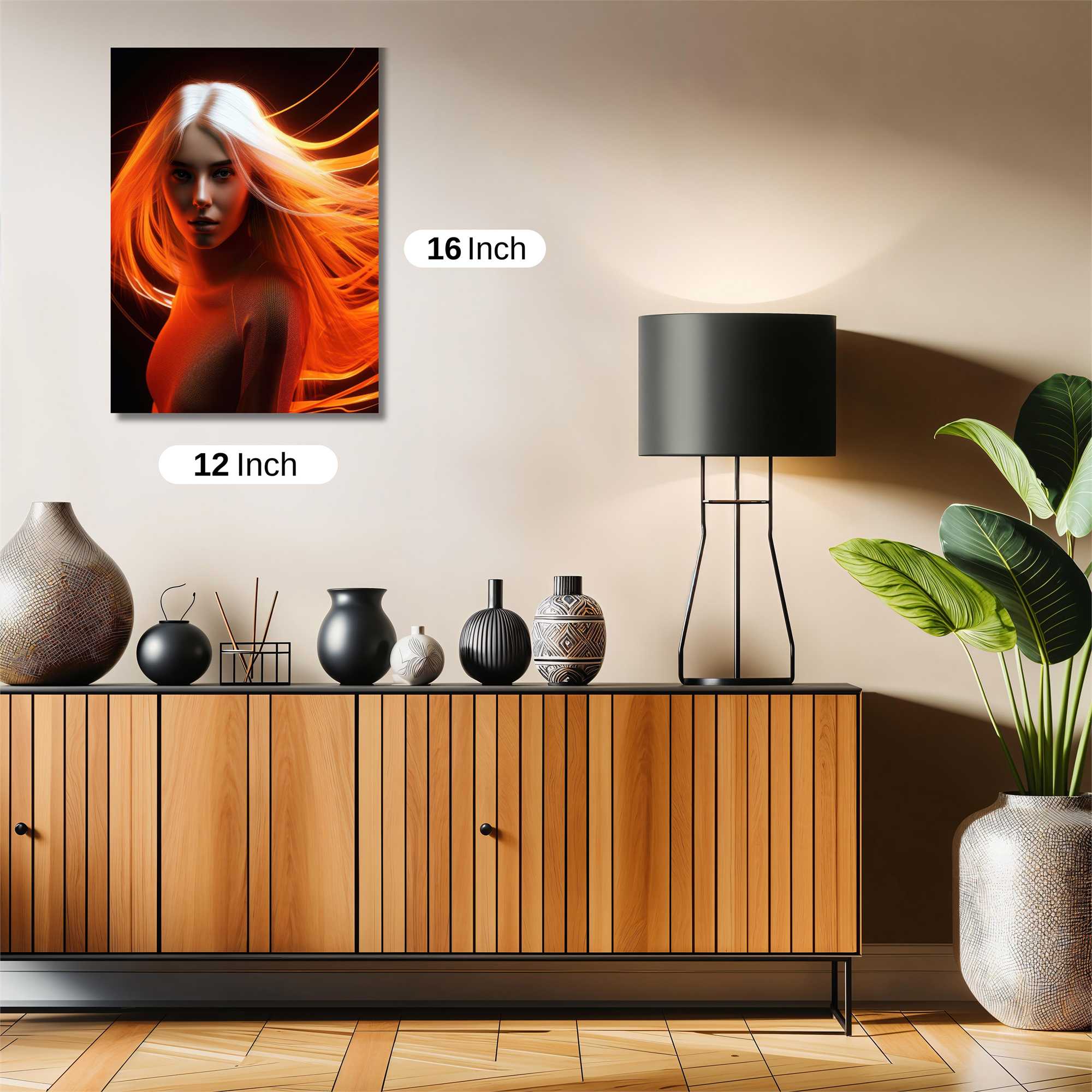 FlameWisp Safe Wall Magnetic / M