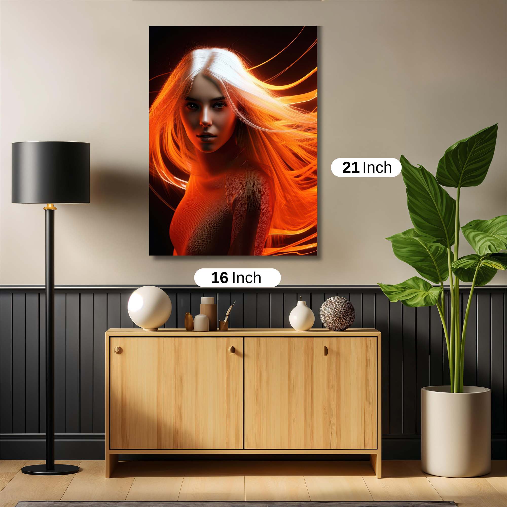 FlameWisp Safe Wall Magnetic / M