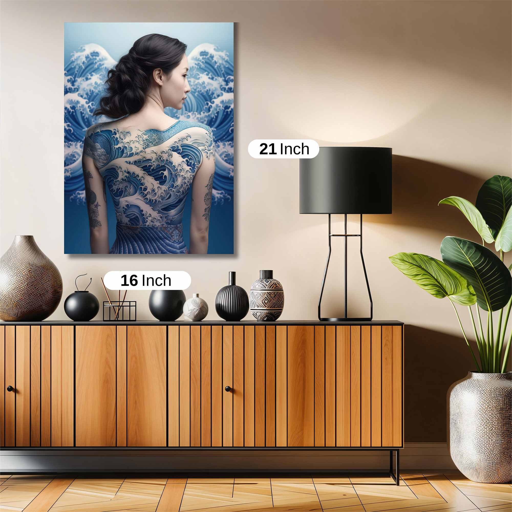Wave Serenity Safe Wall Magnetic / M