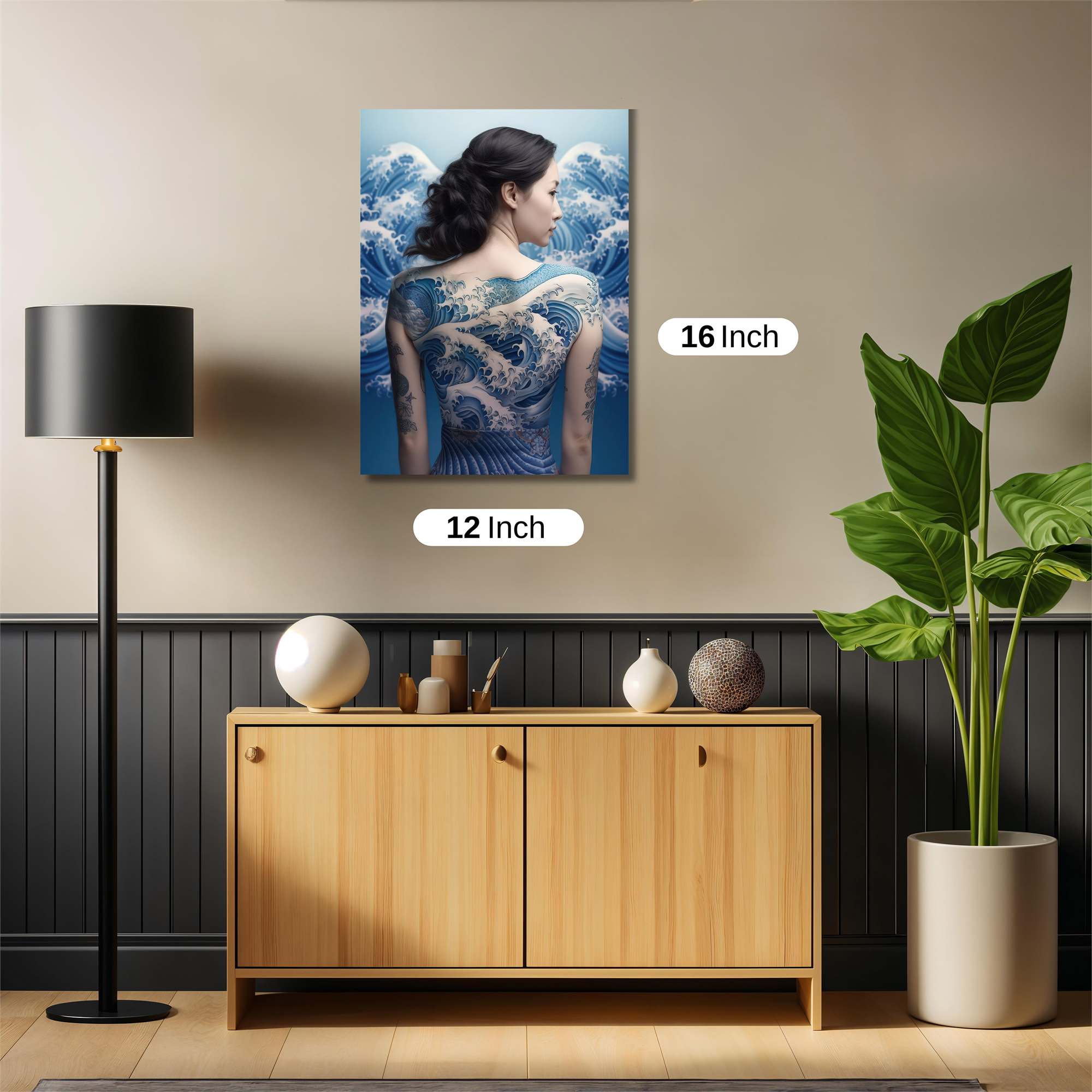 Wave Serenity Safe Wall Magnetic / M