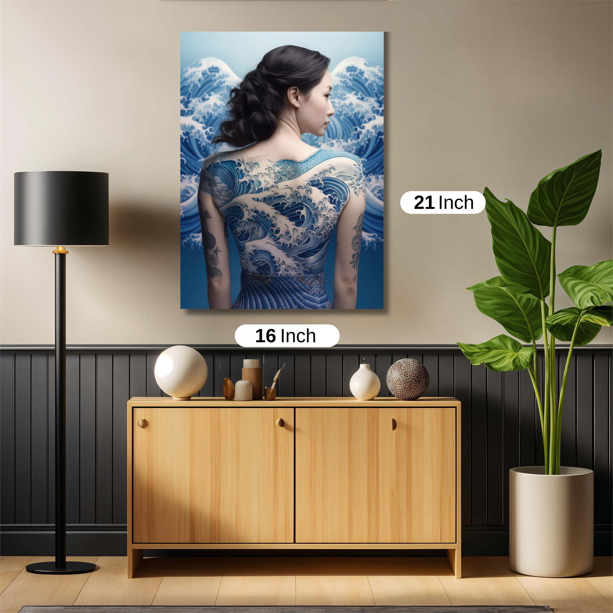 Wave Serenity Safe Wall Magnetic / M