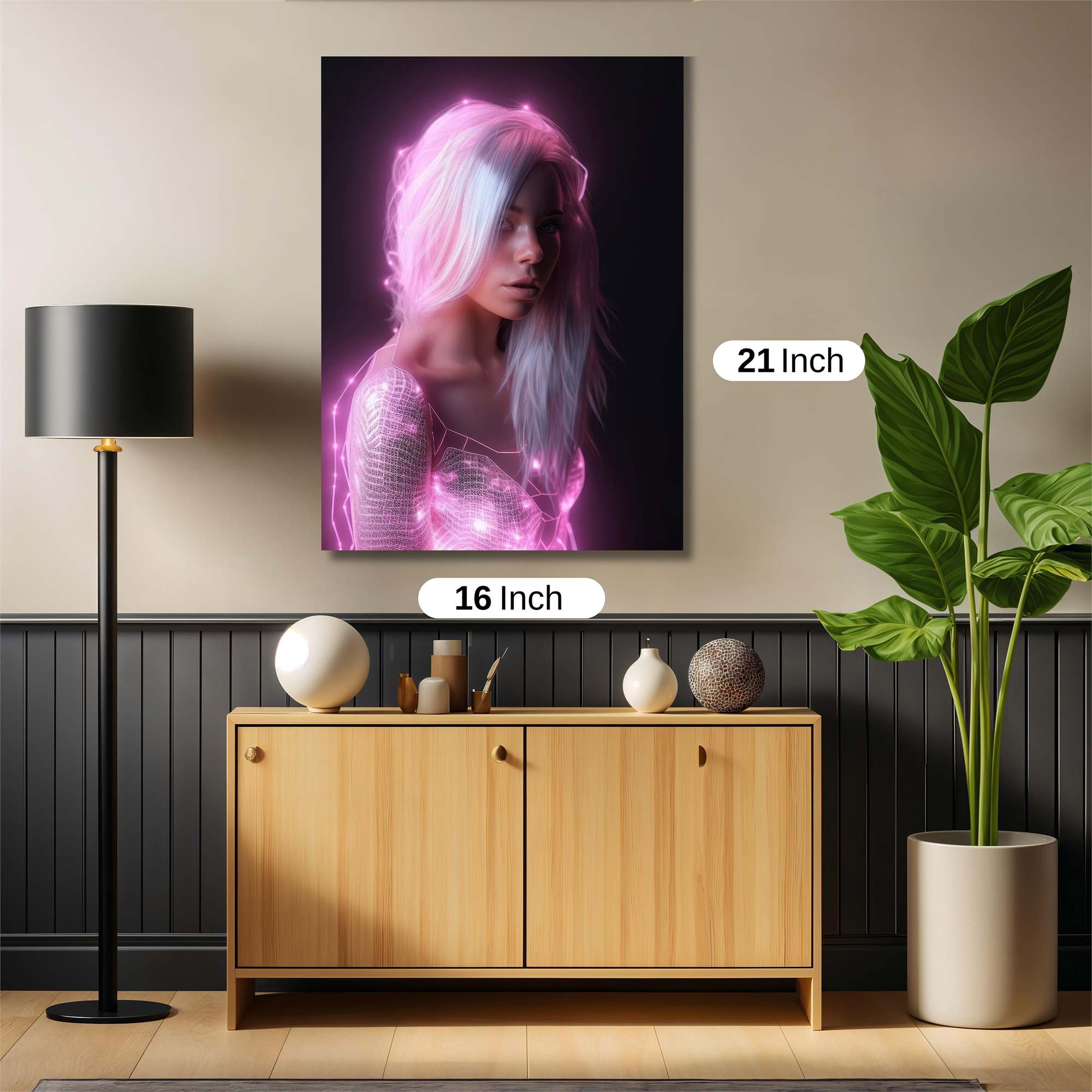 Neon Enigma Safe Wall Magnetic / M