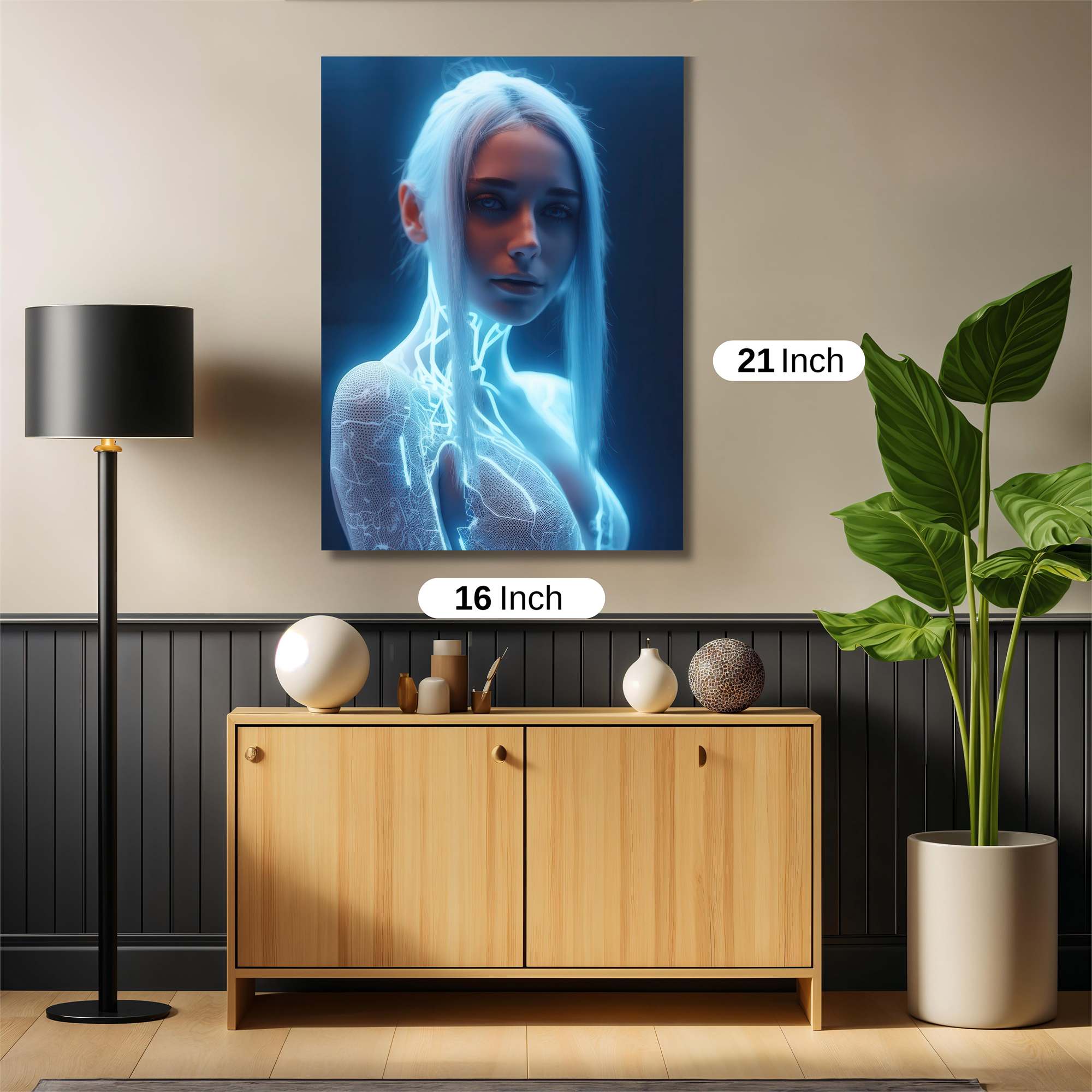 Luminous Enigma Safe Wall Magnetic / M