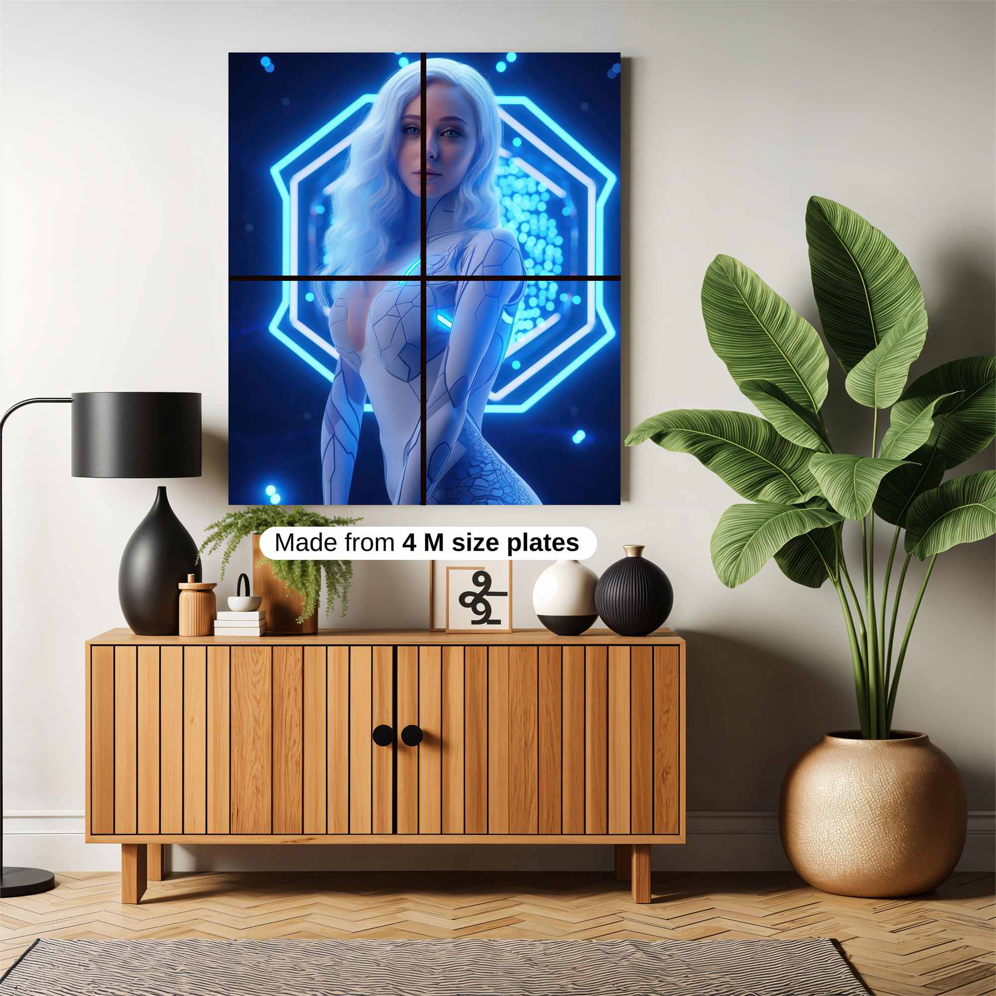 Cyber Enigma Safe Wall Magnetic / M