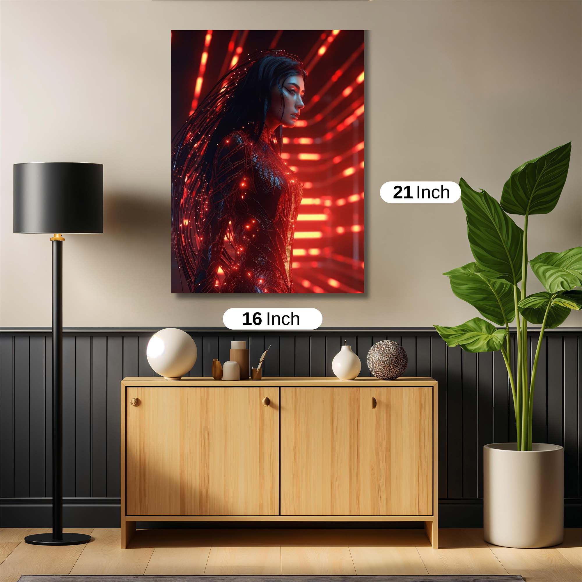 Neon Enigma Safe Wall Magnetic / M