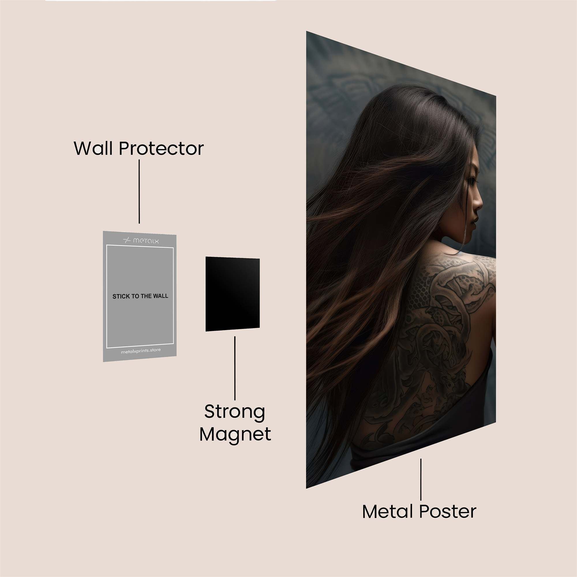 Mystic Enigma Safe Wall Magnetic / M