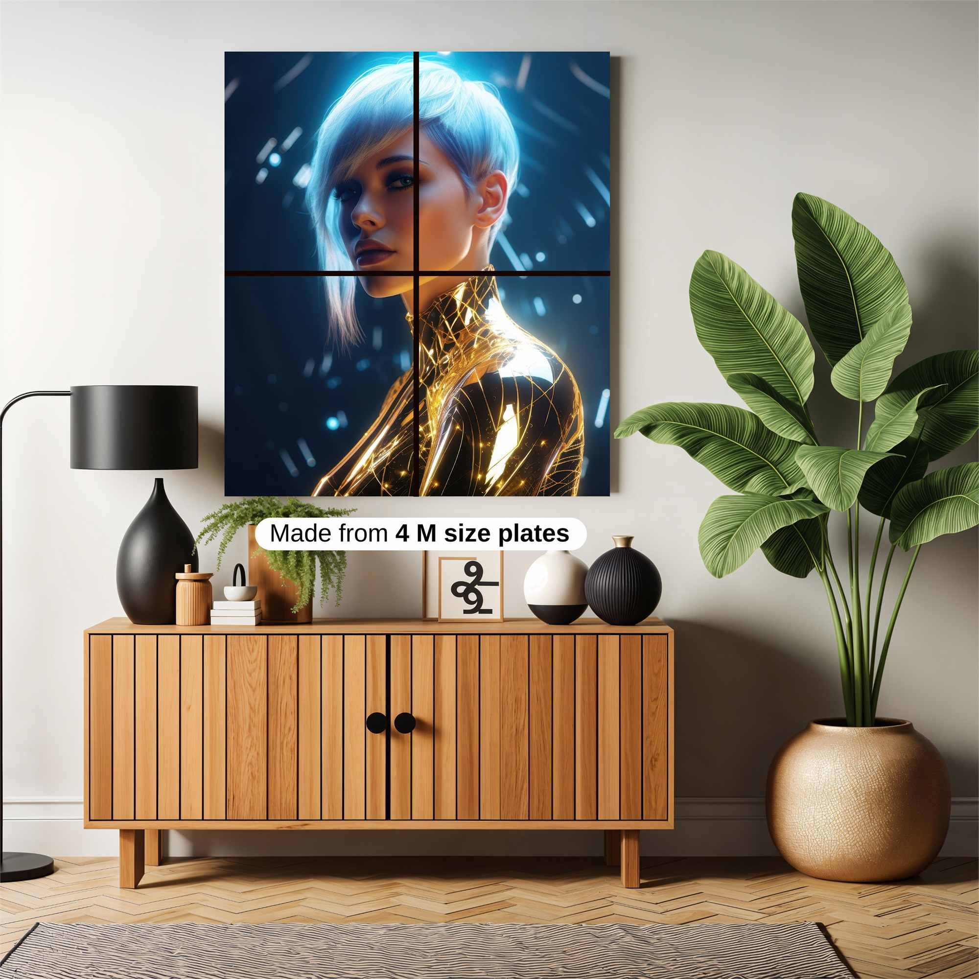 Neon Enigma Safe Wall Magnetic / M