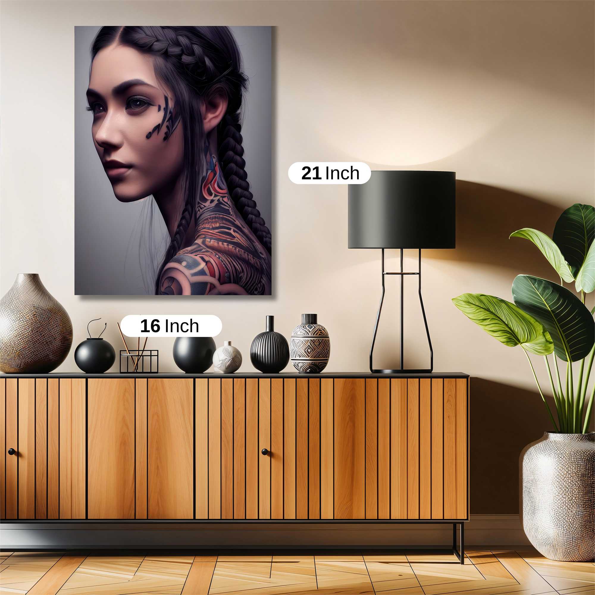 Tattooed Enigma Safe Wall Magnetic / M