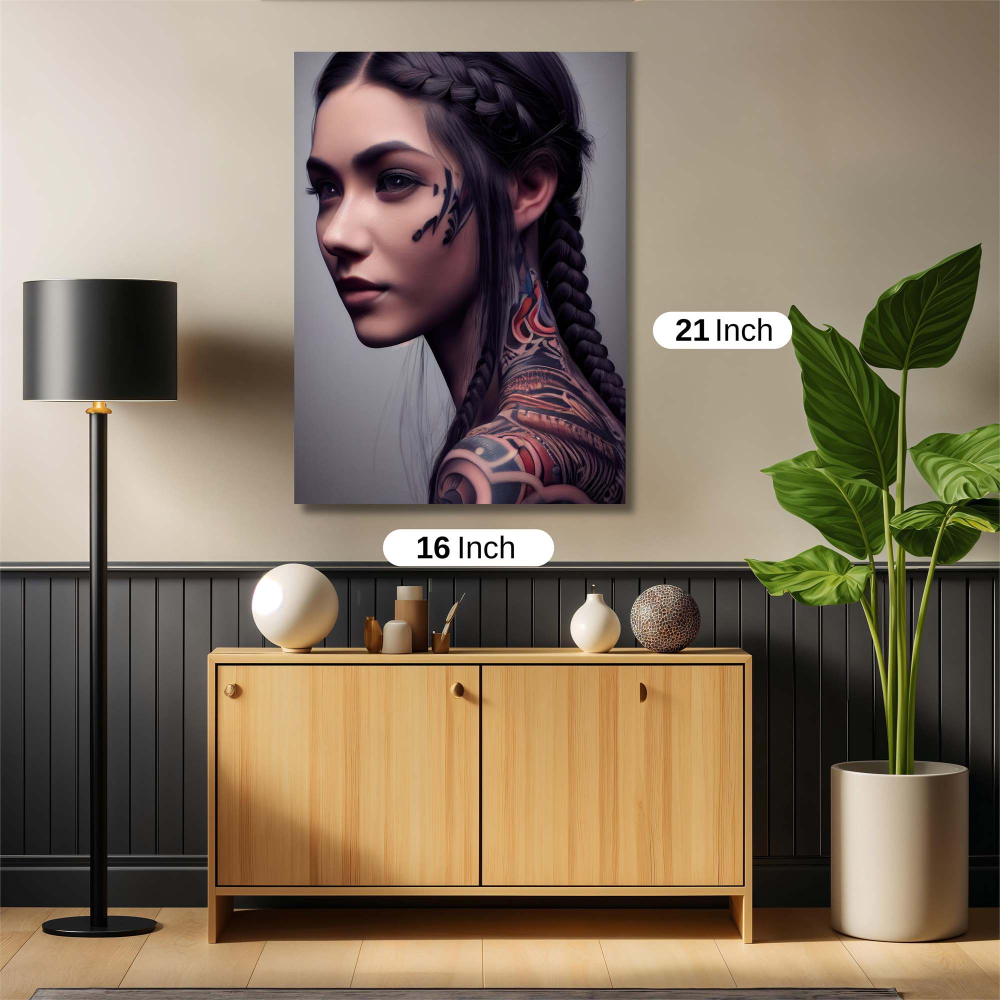 Tattooed Enigma Safe Wall Magnetic / M