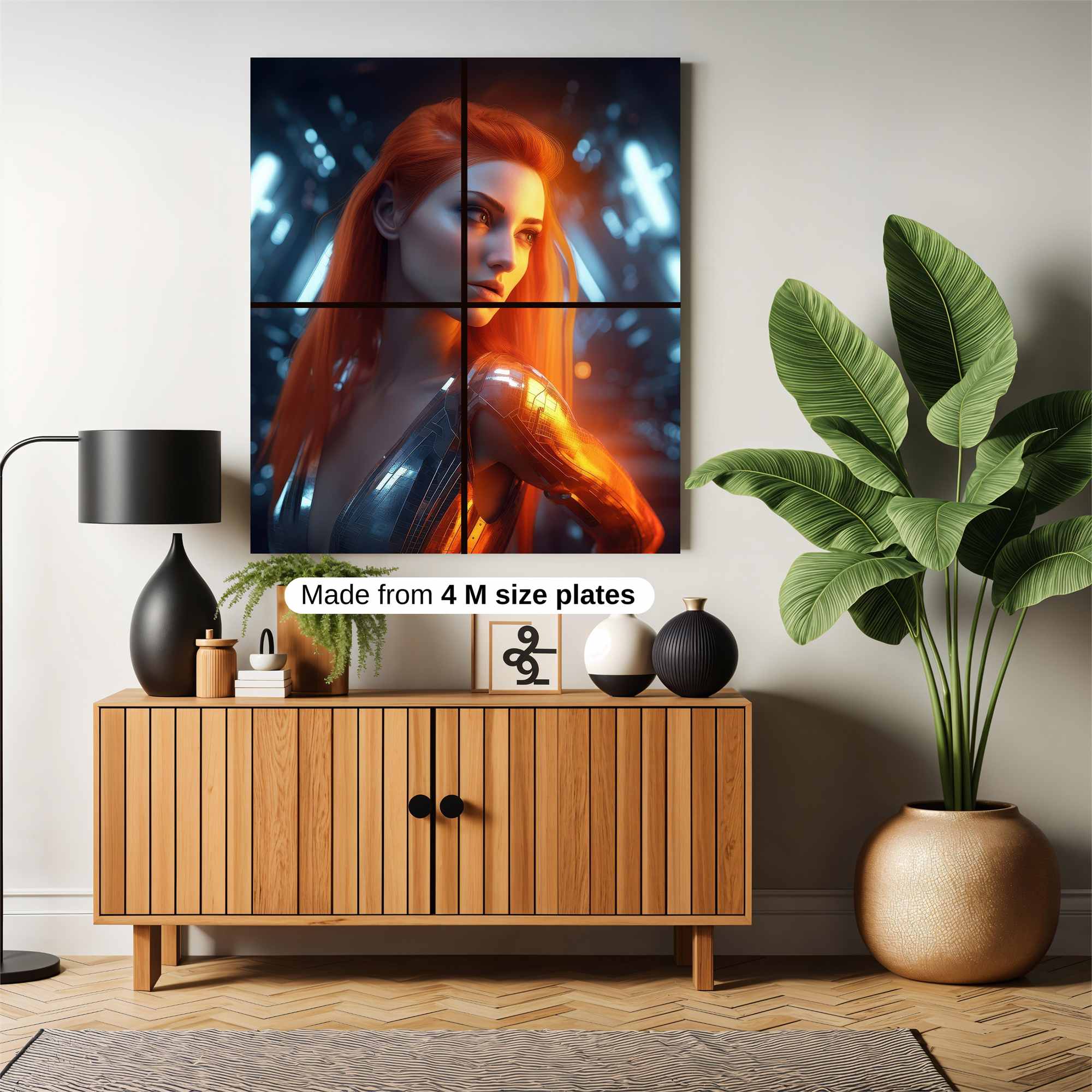 Mystique Radiant Safe Wall Magnetic / M