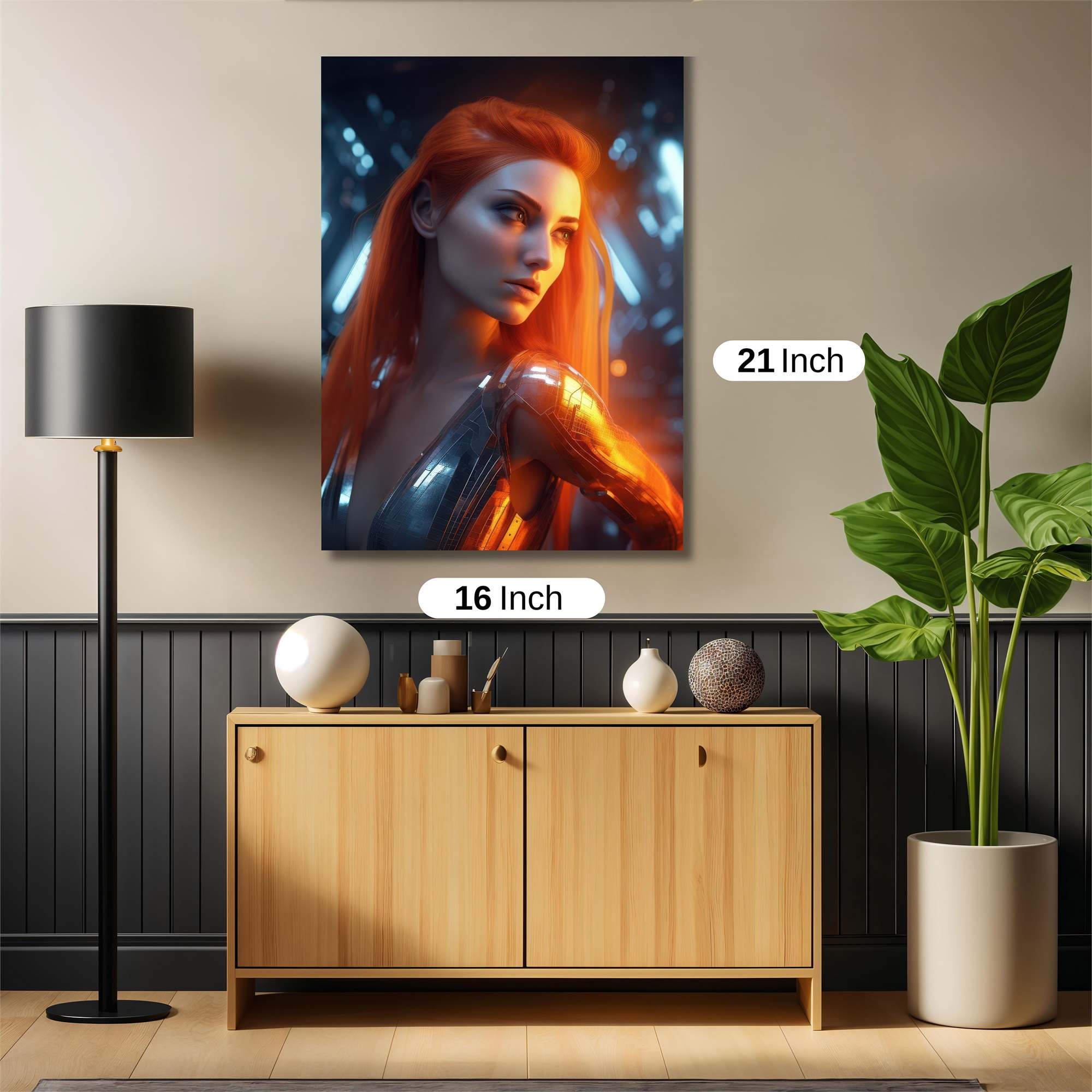 Mystique Radiant Safe Wall Magnetic / M