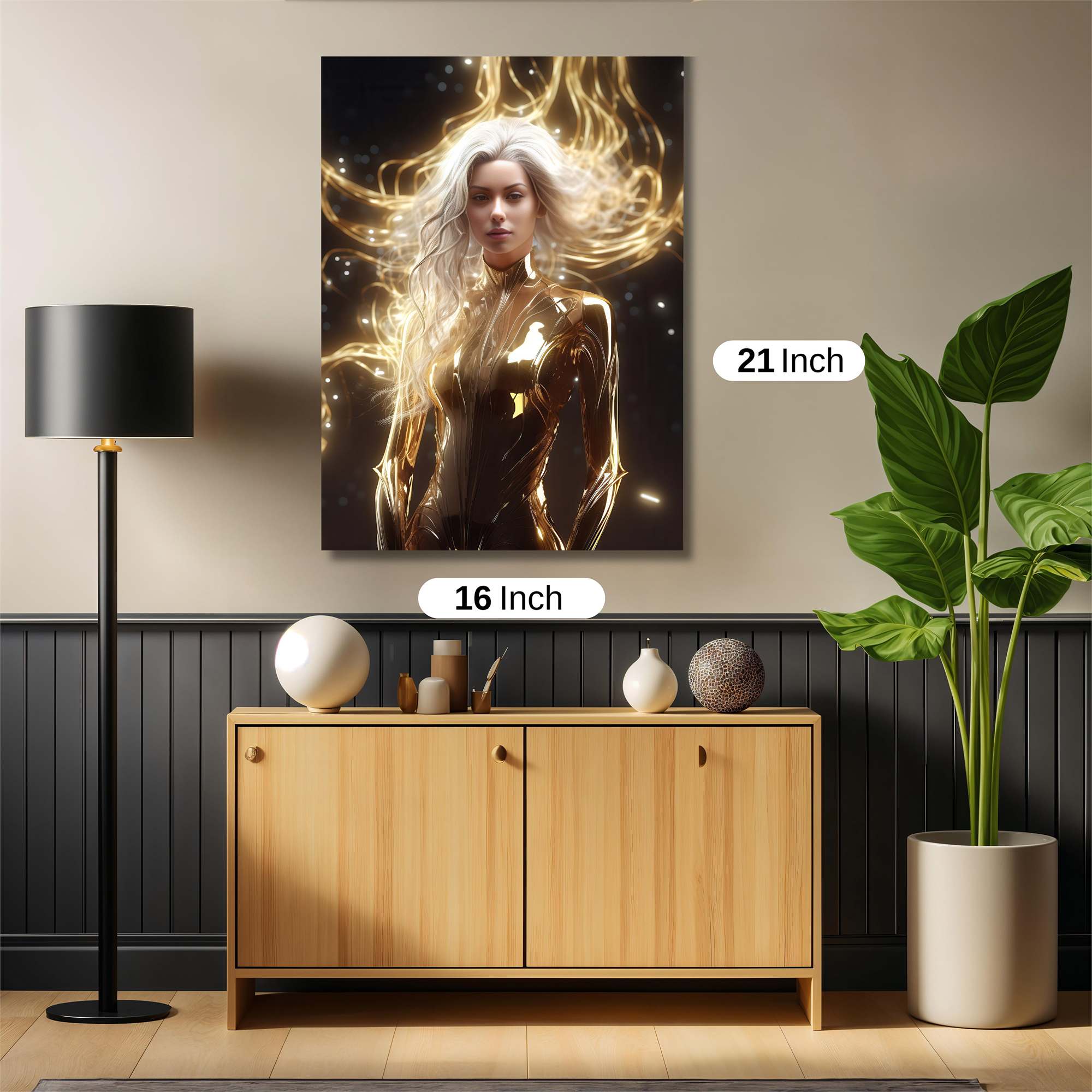 Goddess Radiant Safe Wall Magnetic / M