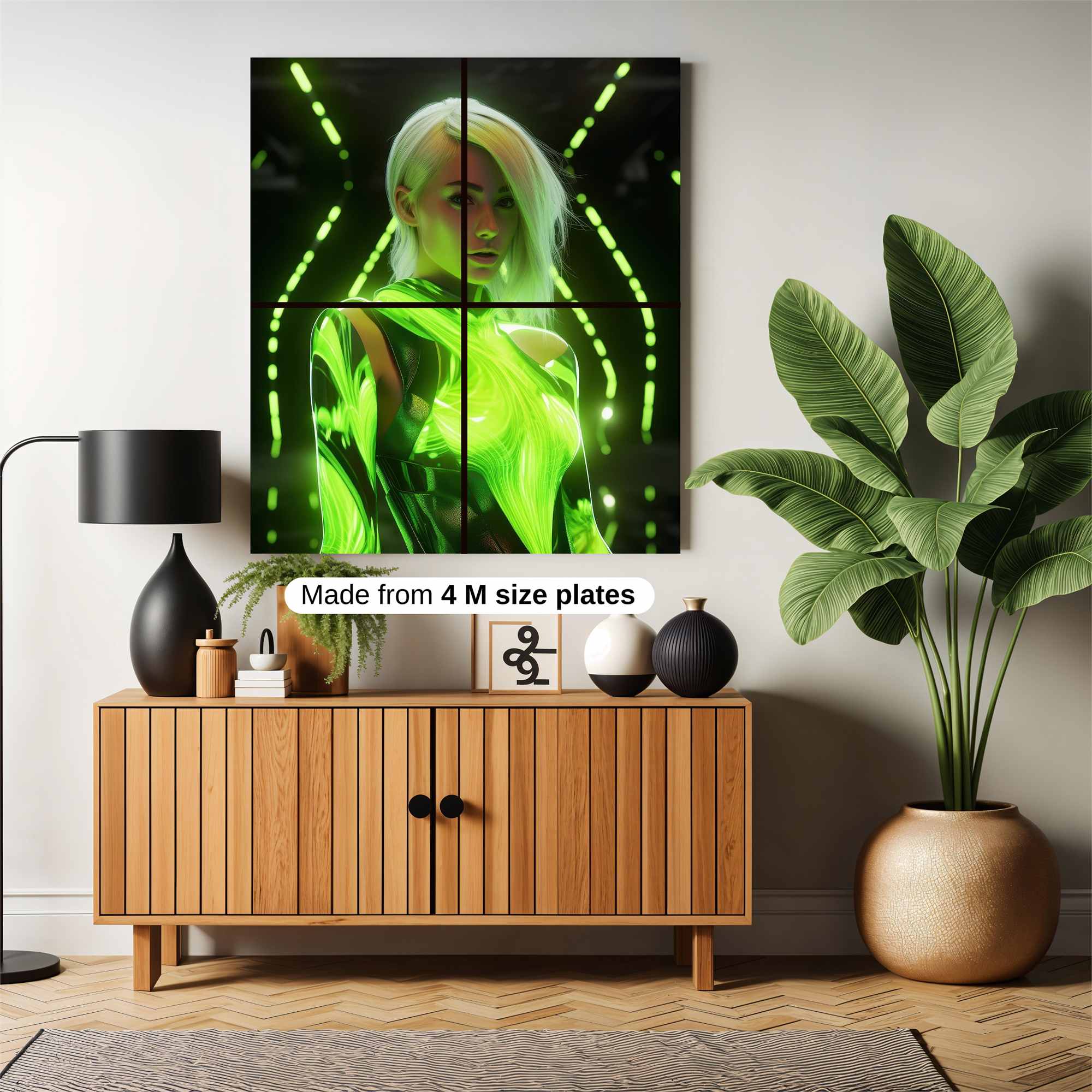 Neon Enigma Safe Wall Magnetic / M