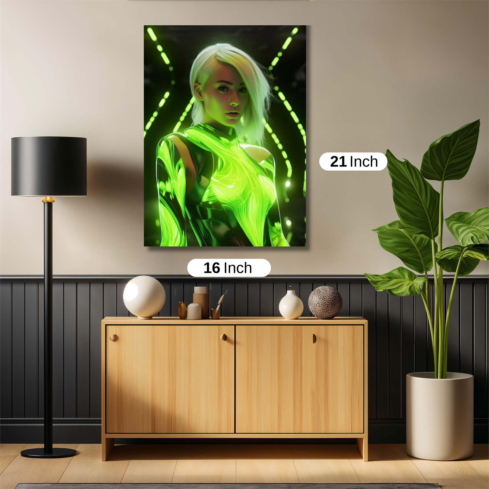 Neon Enigma Safe Wall Magnetic / M