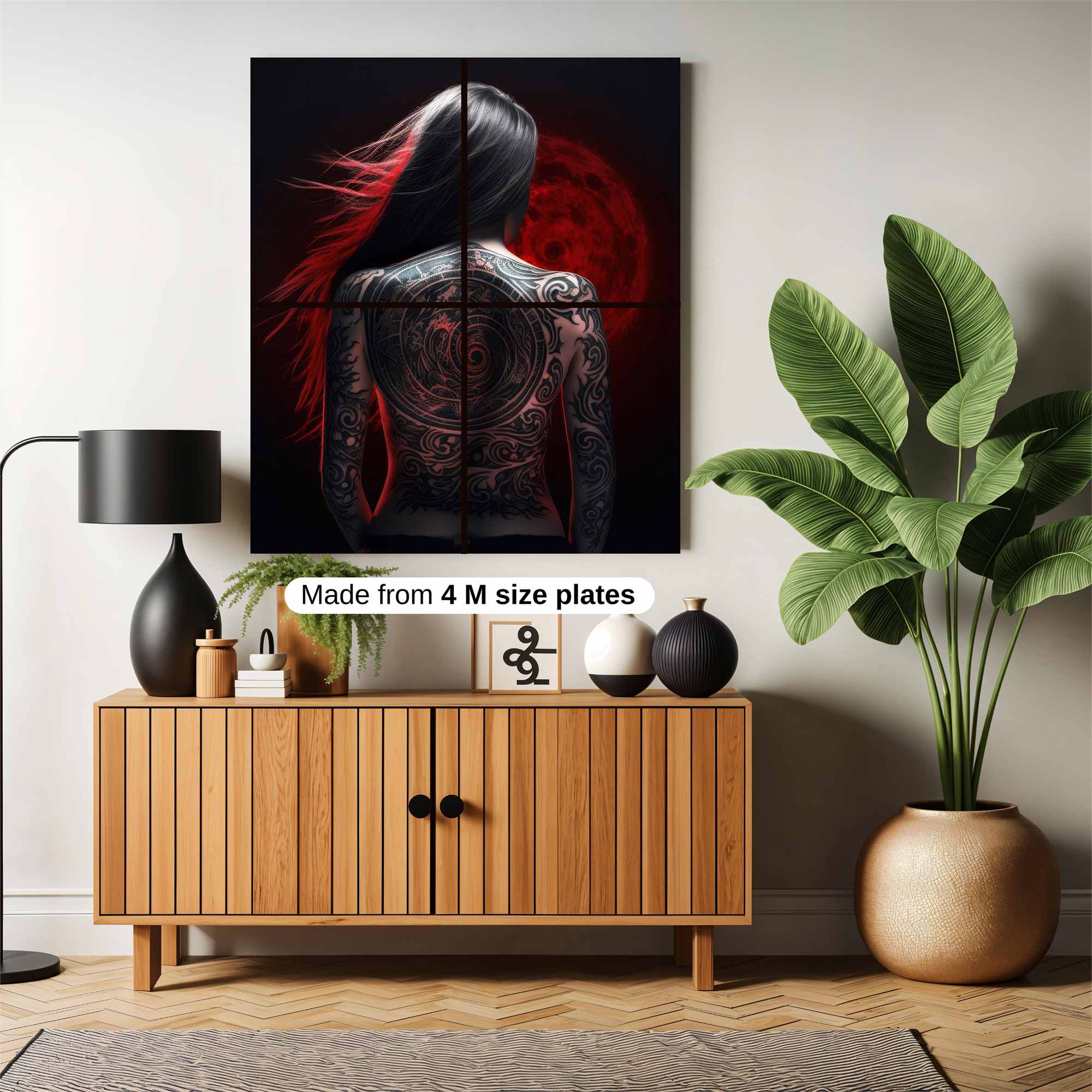 Tattoo Enigma Safe Wall Magnetic / M
