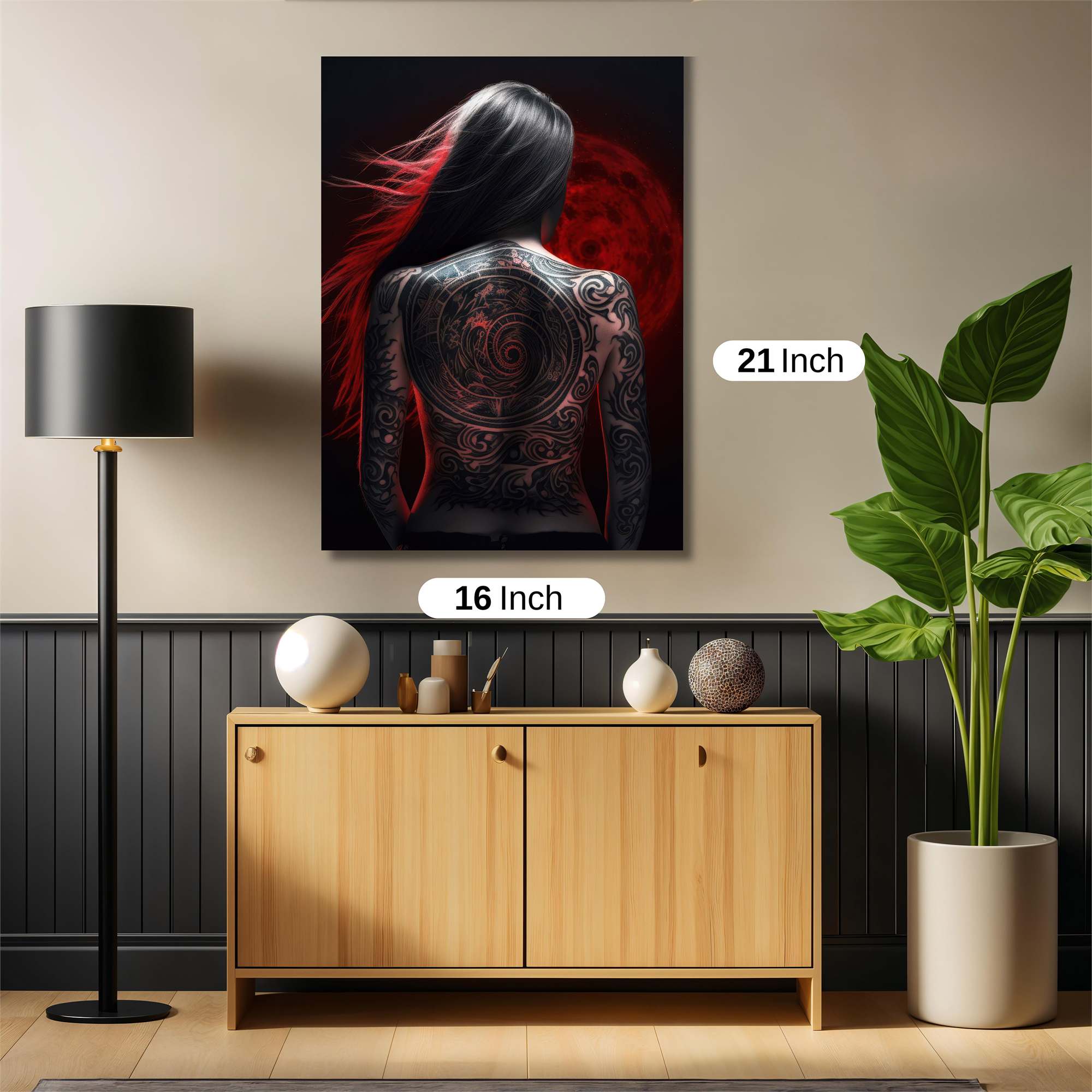 Tattoo Enigma Safe Wall Magnetic / M
