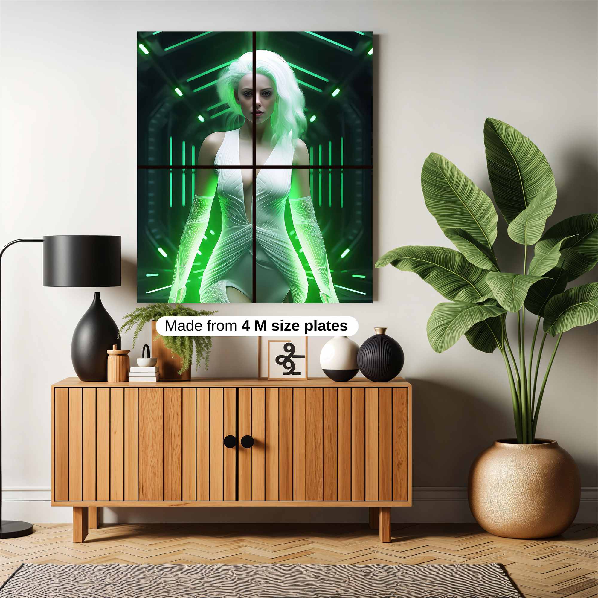 Neon Enigma Safe Wall Magnetic / M
