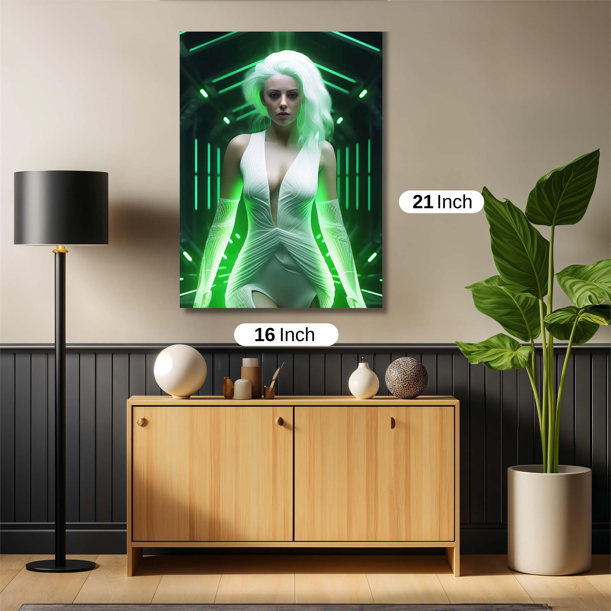 Neon Enigma Safe Wall Magnetic / M