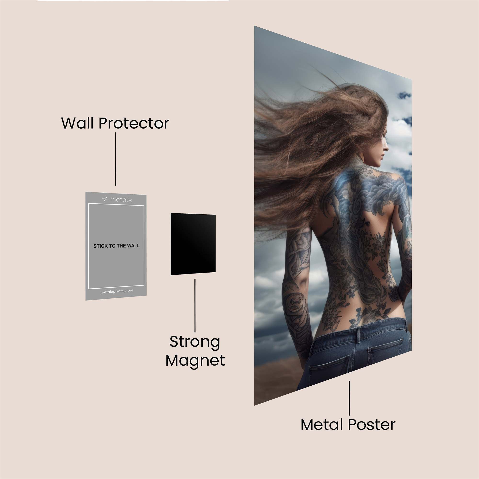 Phoenix Freedom Safe Wall Magnetic / M