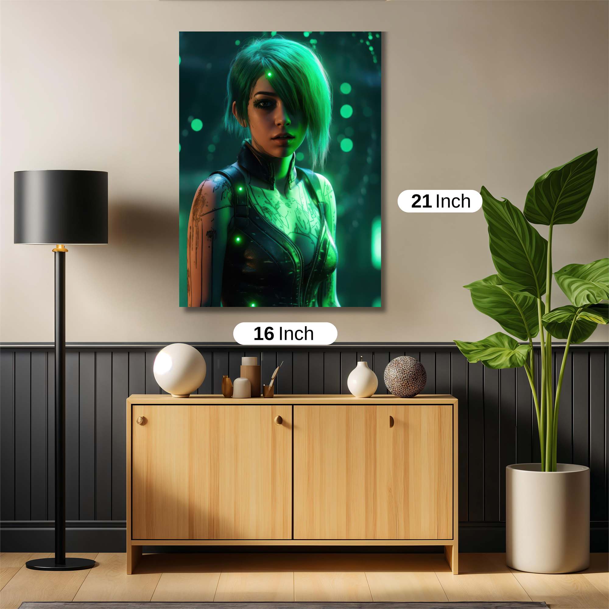 Cyber Enigma Safe Wall Magnetic / M