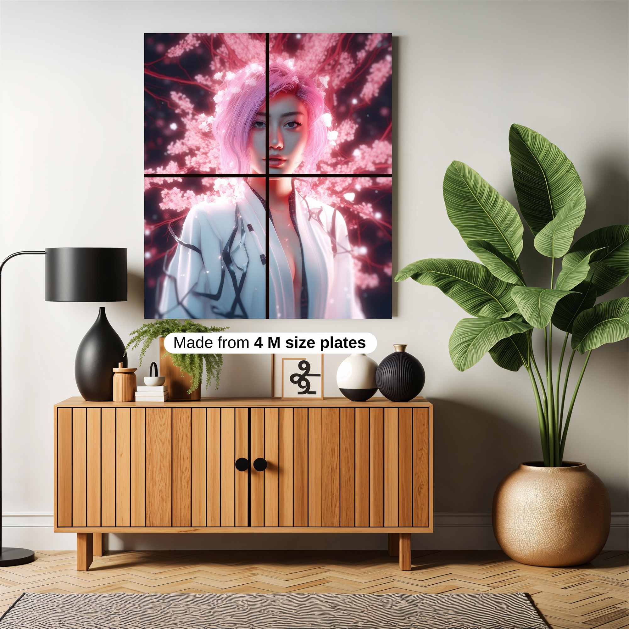 Sakura Serenity Safe Wall Magnetic / M