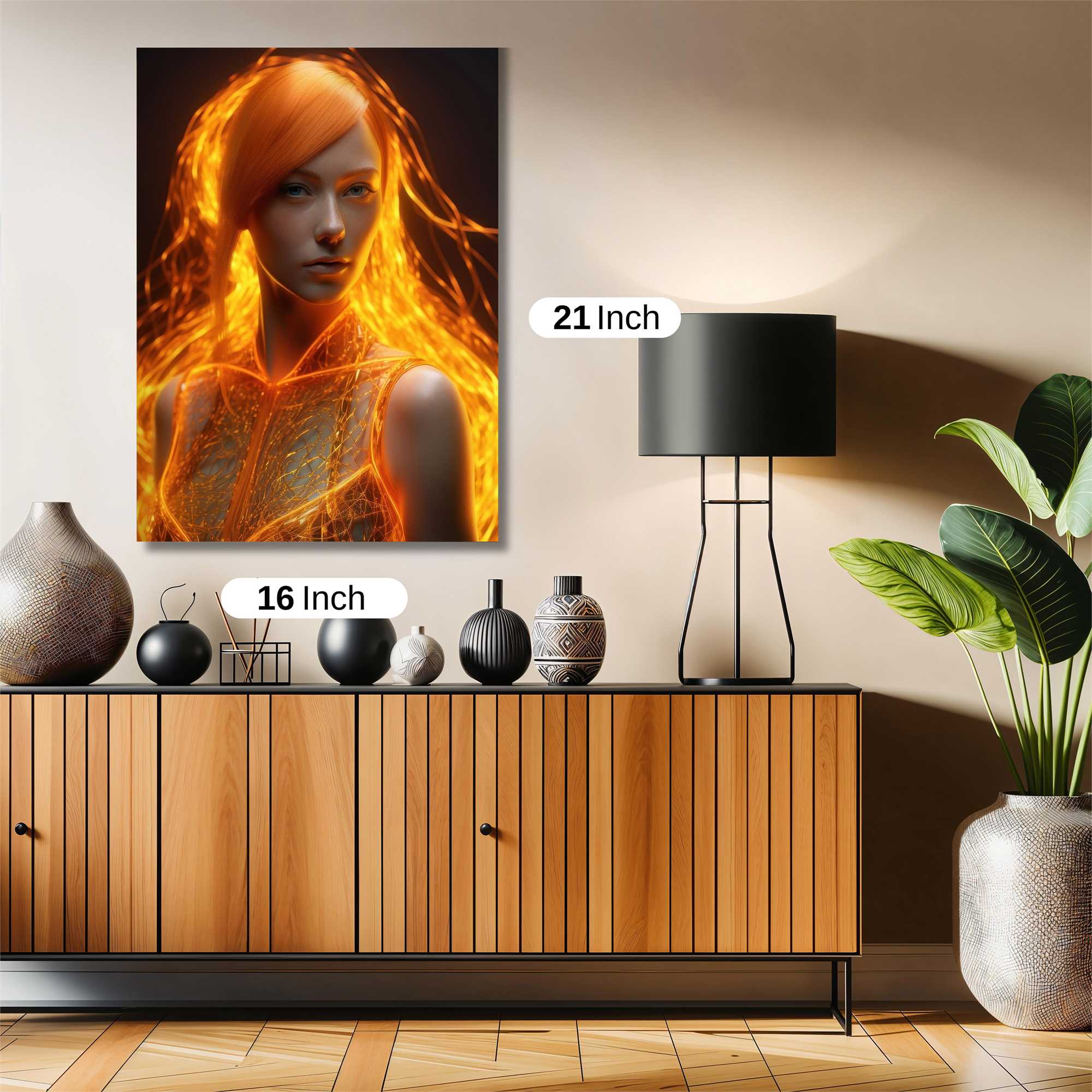 Flame Enigma Safe Wall Magnetic / M