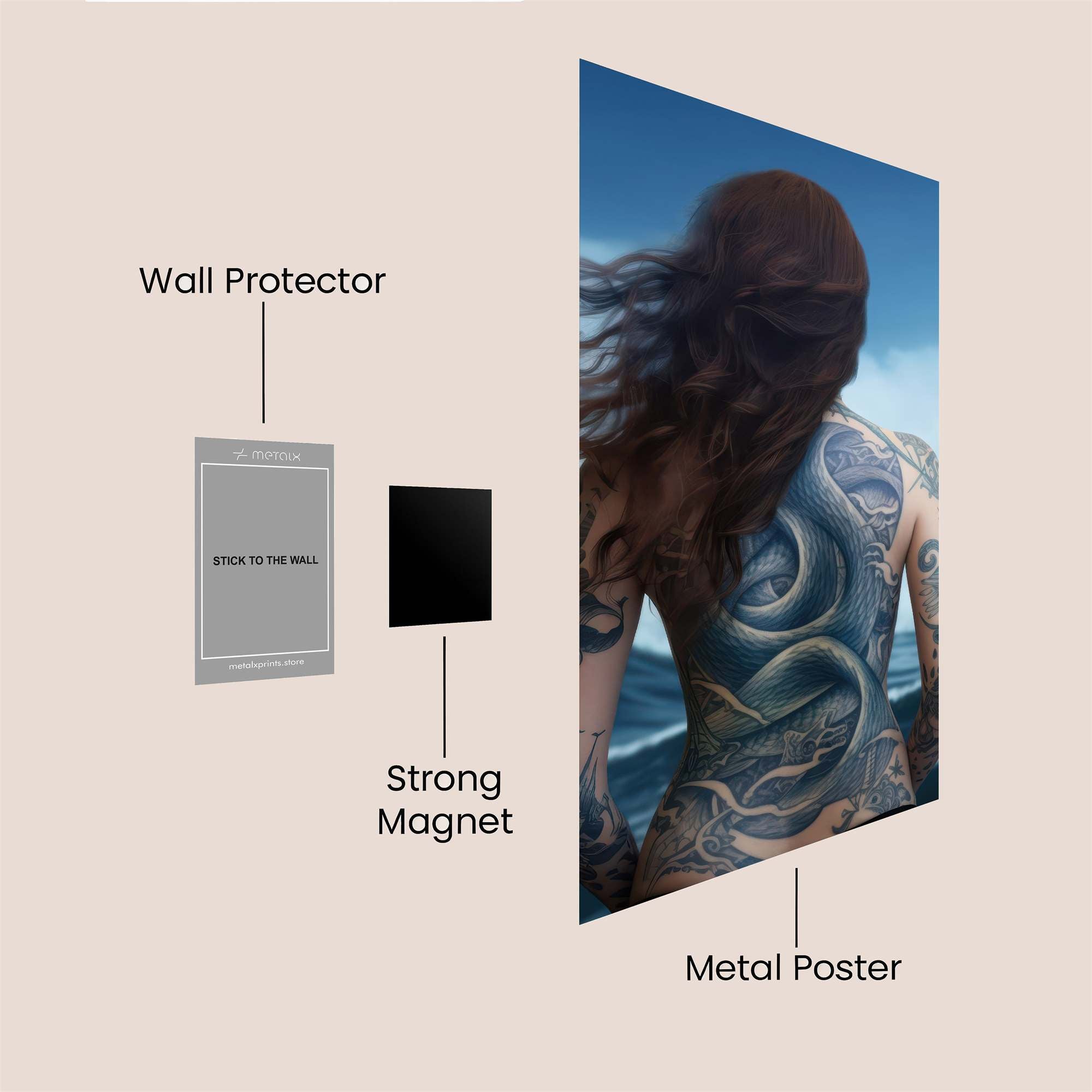 Oceanic Enigma Safe Wall Magnetic / M