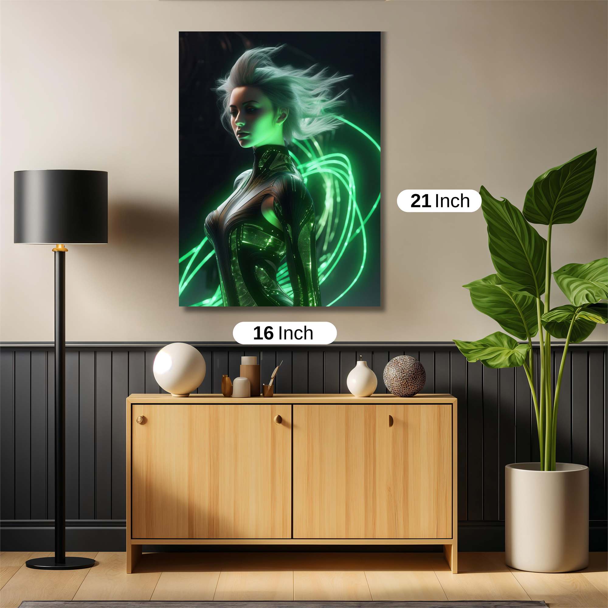 Neon Empress Safe Wall Magnetic / M