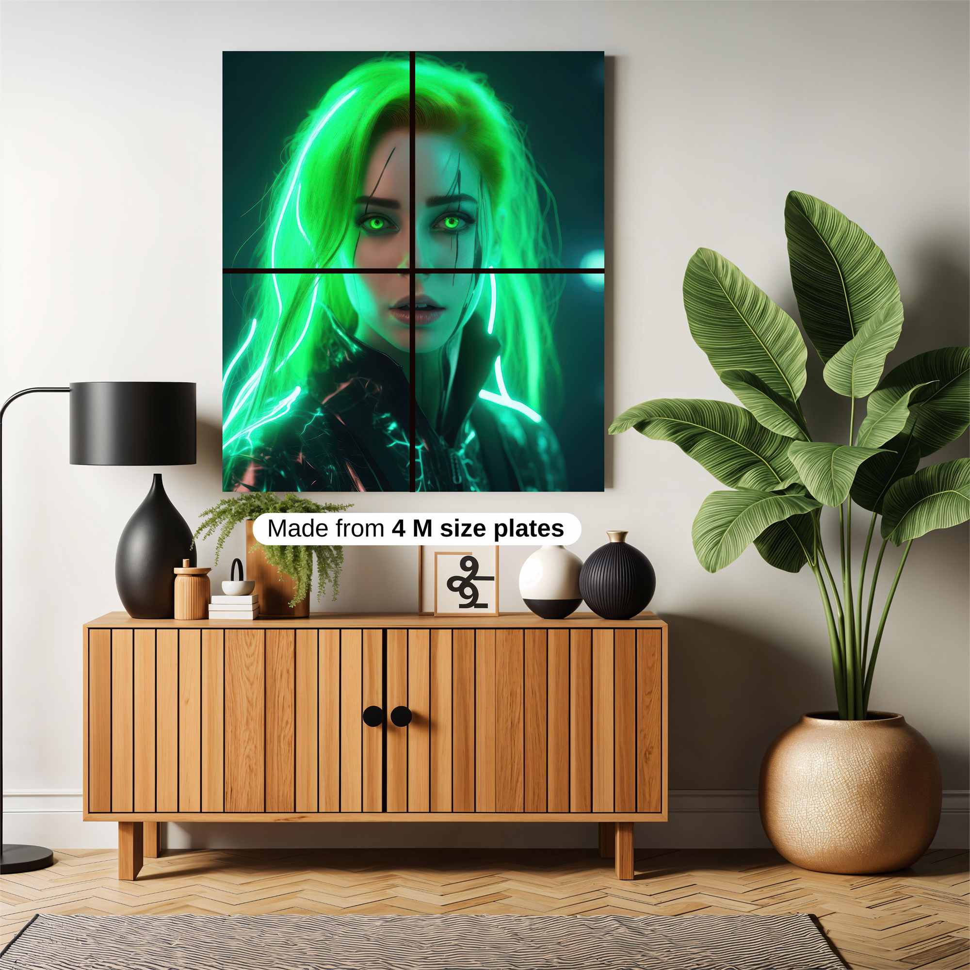 Neon Enigma Safe Wall Magnetic / M