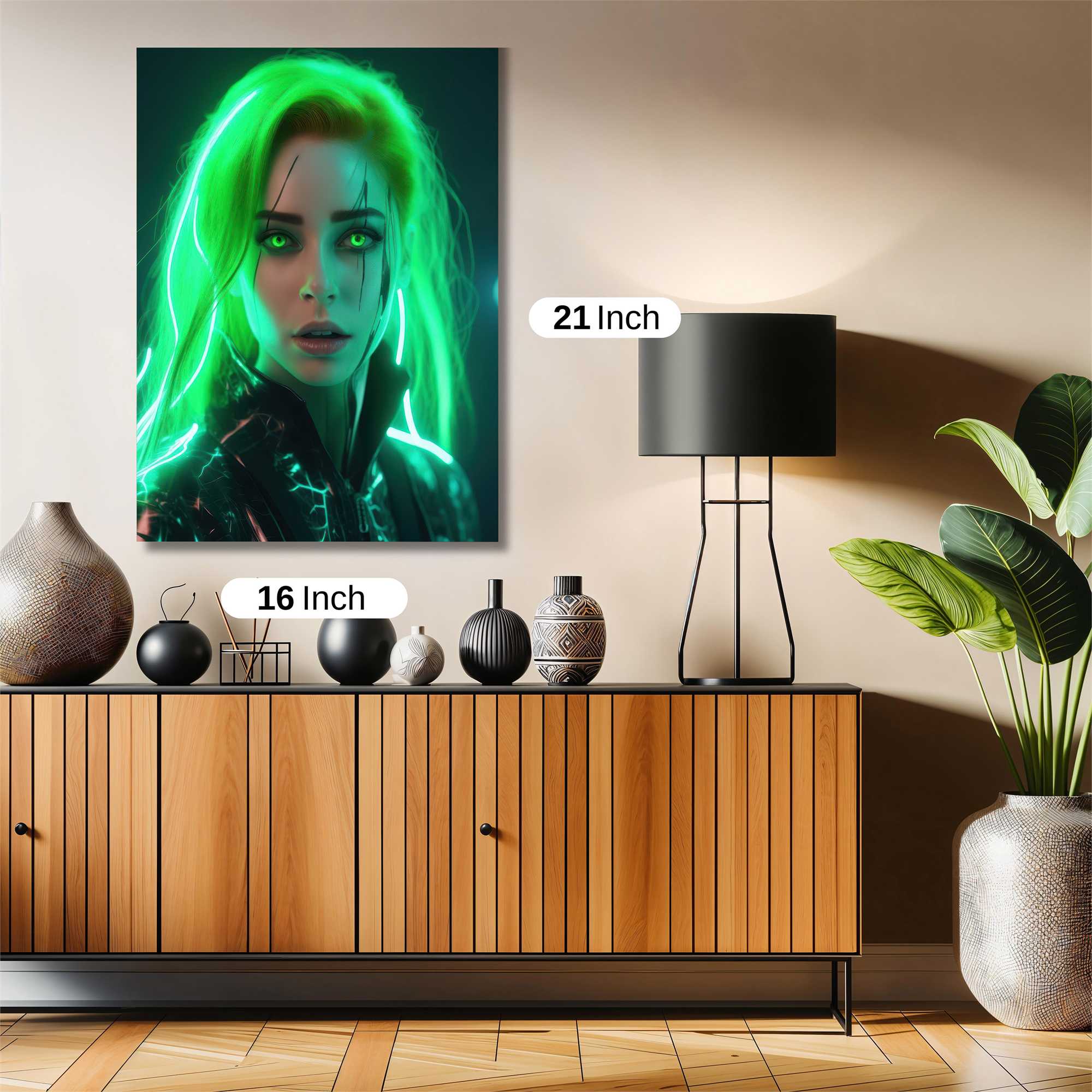 Neon Enigma Safe Wall Magnetic / M