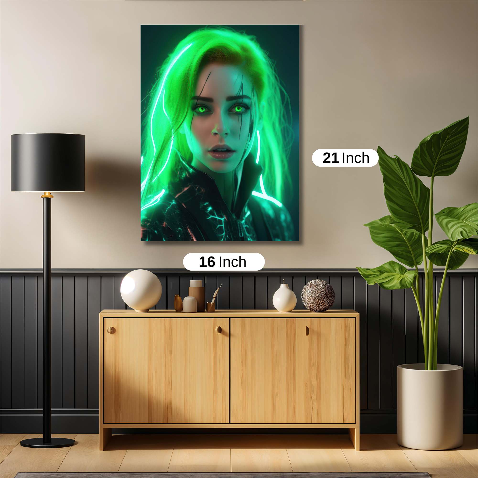 Neon Enigma Safe Wall Magnetic / M