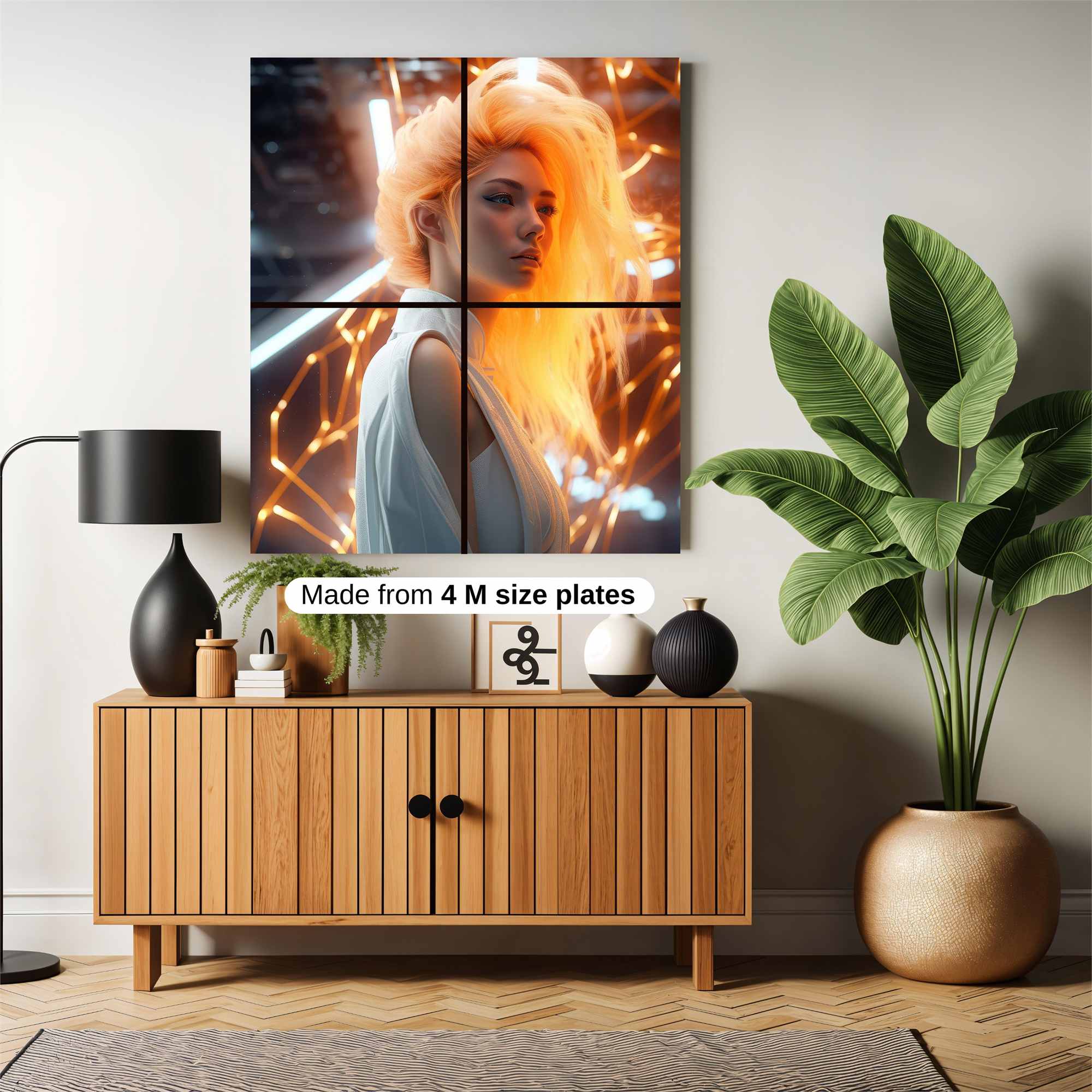 Neon Enigma Safe Wall Magnetic / M