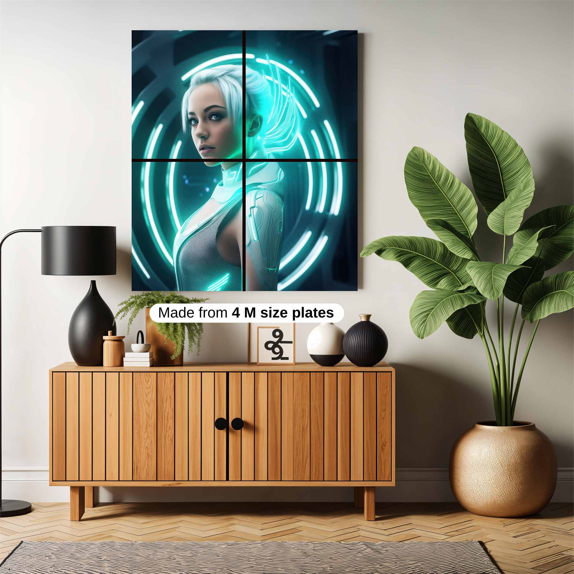 Cyber Enigma Safe Wall Magnetic / M