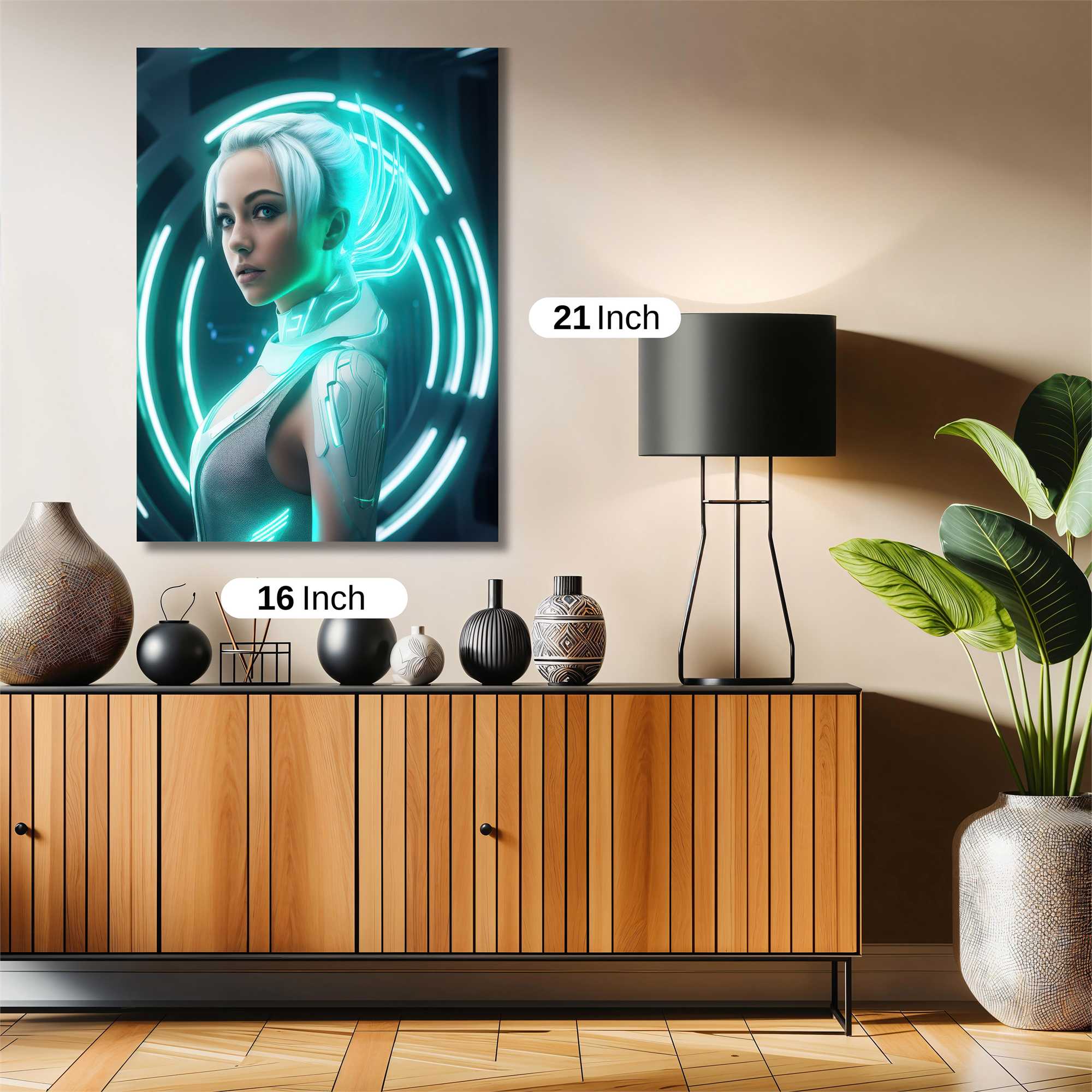 Cyber Enigma Safe Wall Magnetic / M