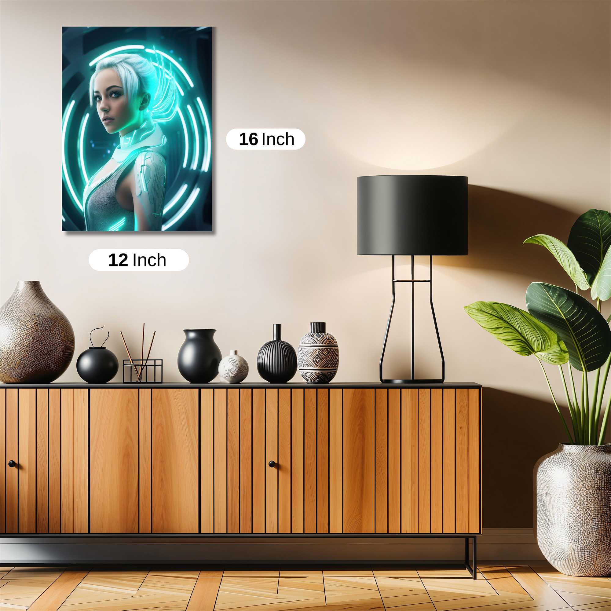 Cyber Enigma Safe Wall Magnetic / M