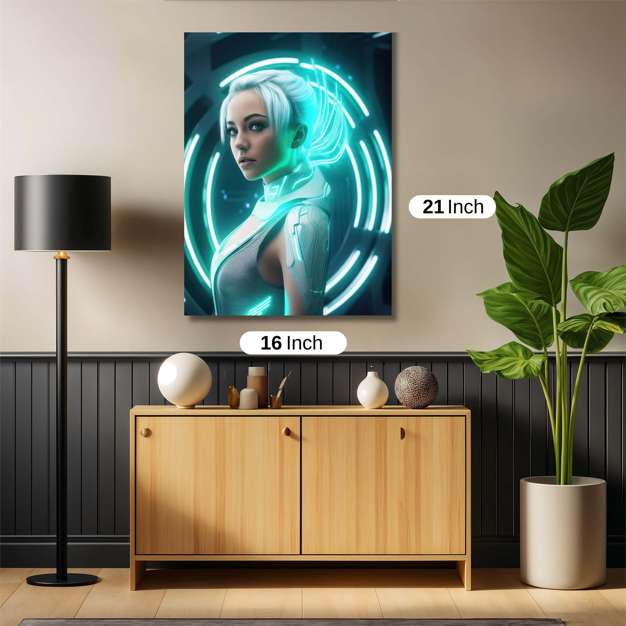 Cyber Enigma Safe Wall Magnetic / M