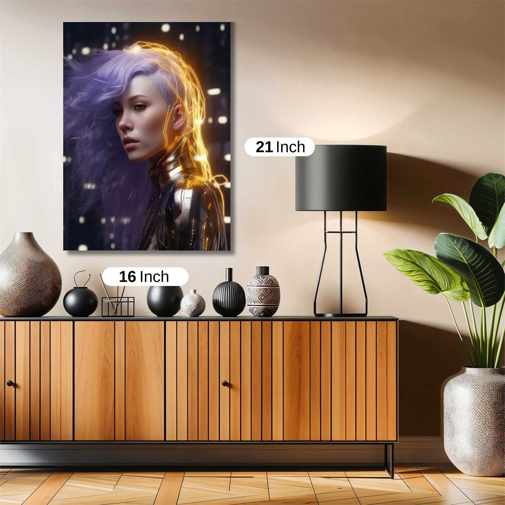 Neon Enigma Safe Wall Magnetic / M