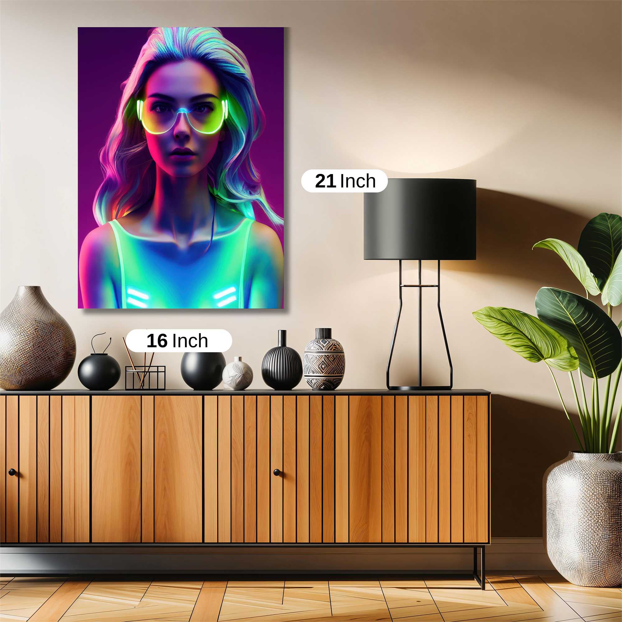 Neon Enigma Safe Wall Magnetic / M