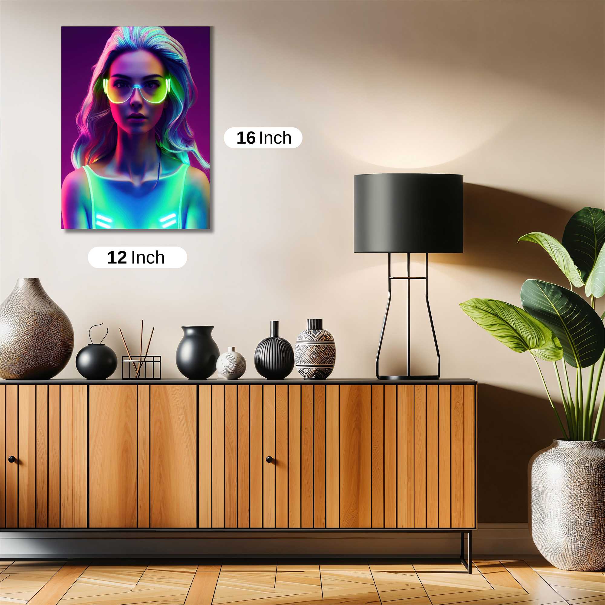 Neon Enigma Safe Wall Magnetic / M