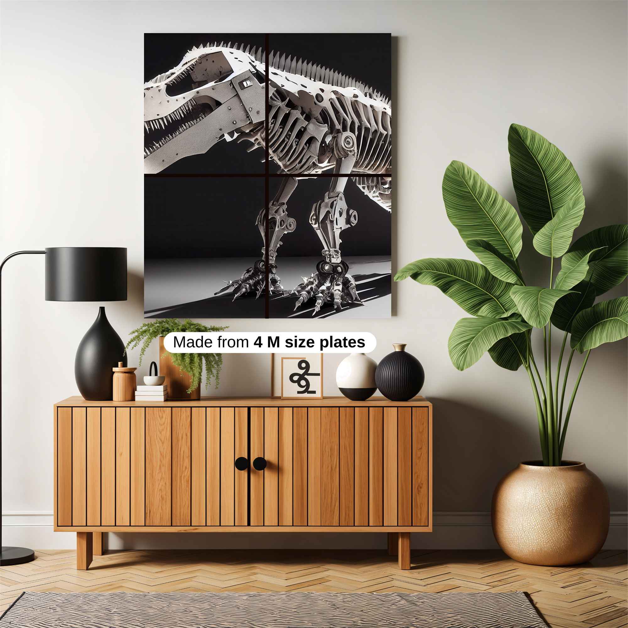 Mecha Rex Safe Wall Magnetic / M
