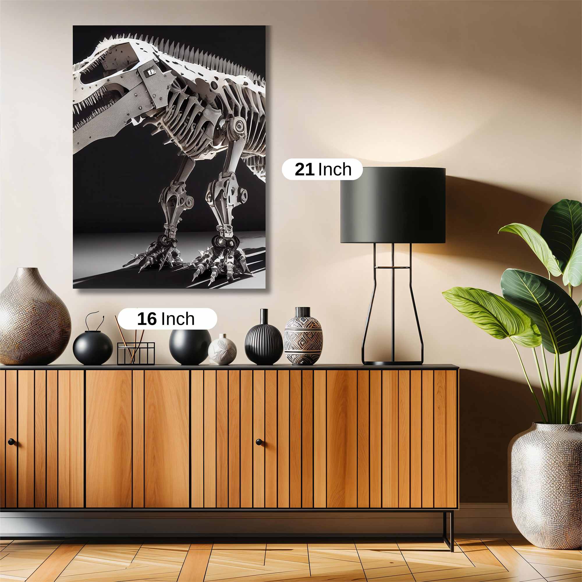Mecha Rex Safe Wall Magnetic / M