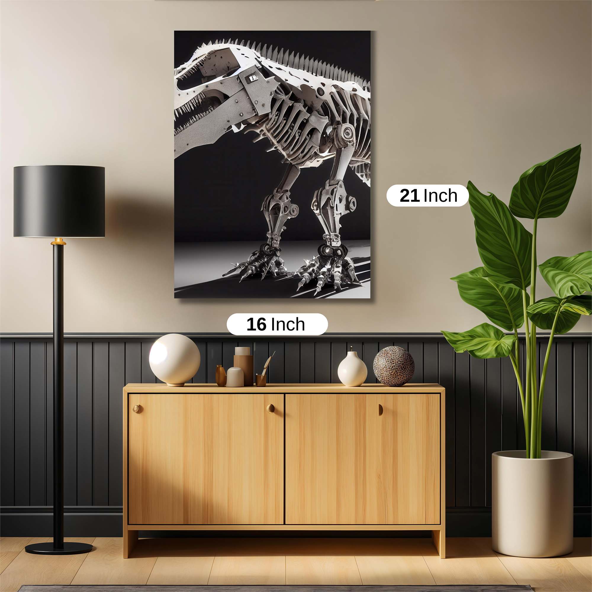 Mecha Rex Safe Wall Magnetic / M