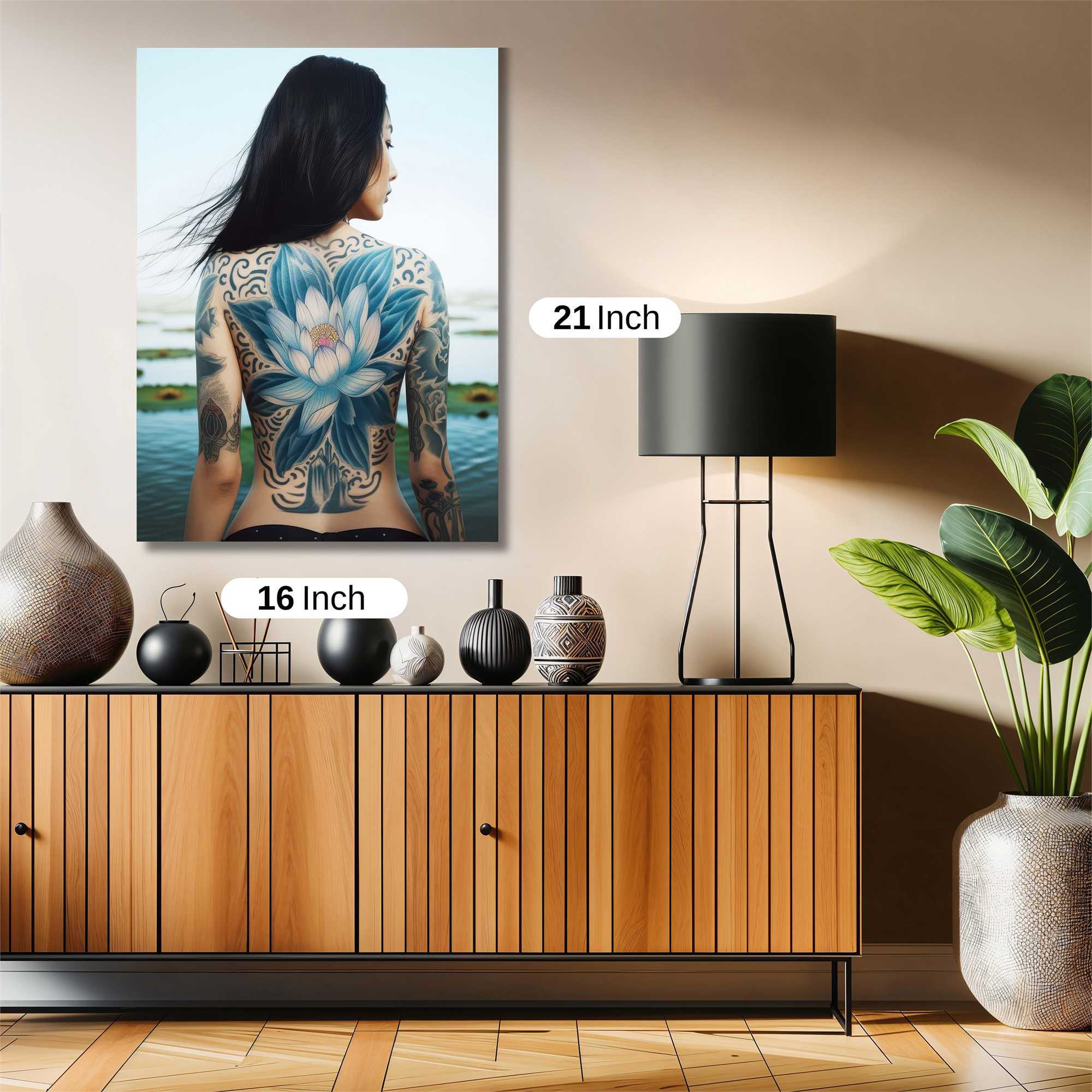 Lotus Serenity Safe Wall Magnetic / M