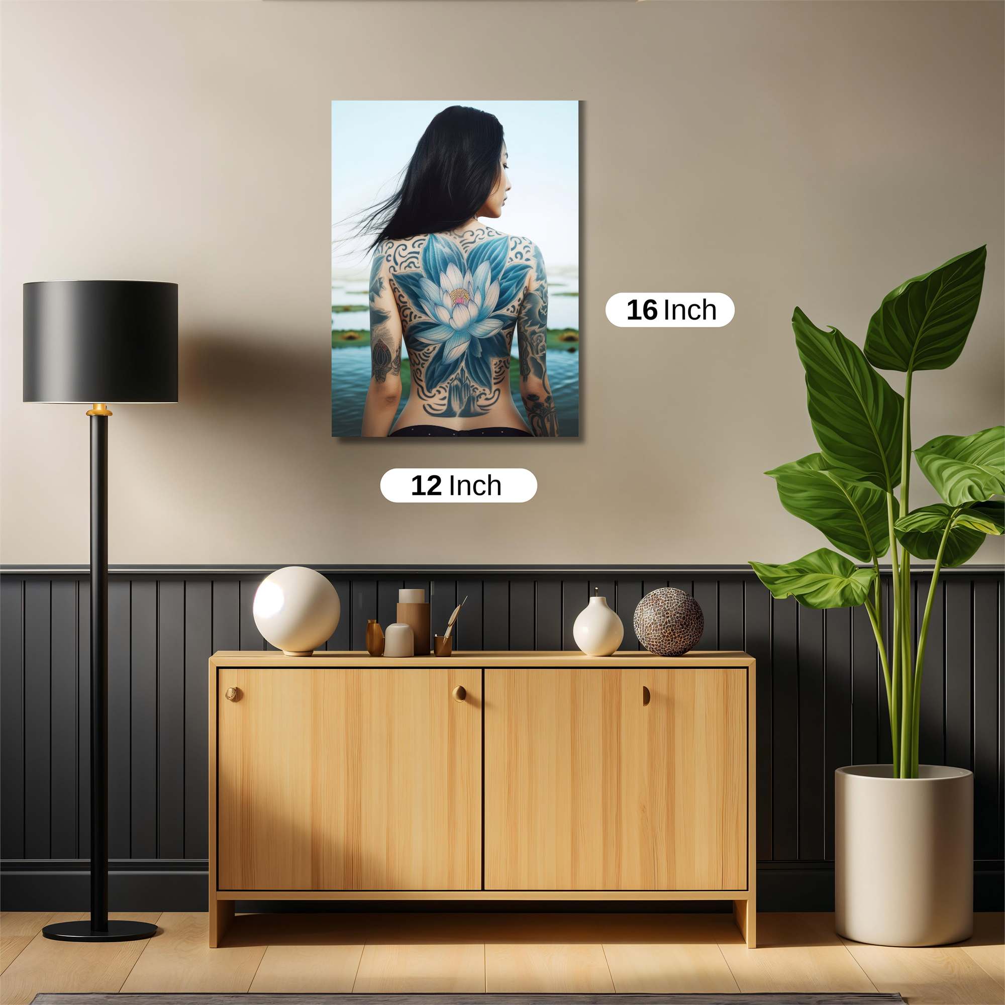 Lotus Serenity Safe Wall Magnetic / M